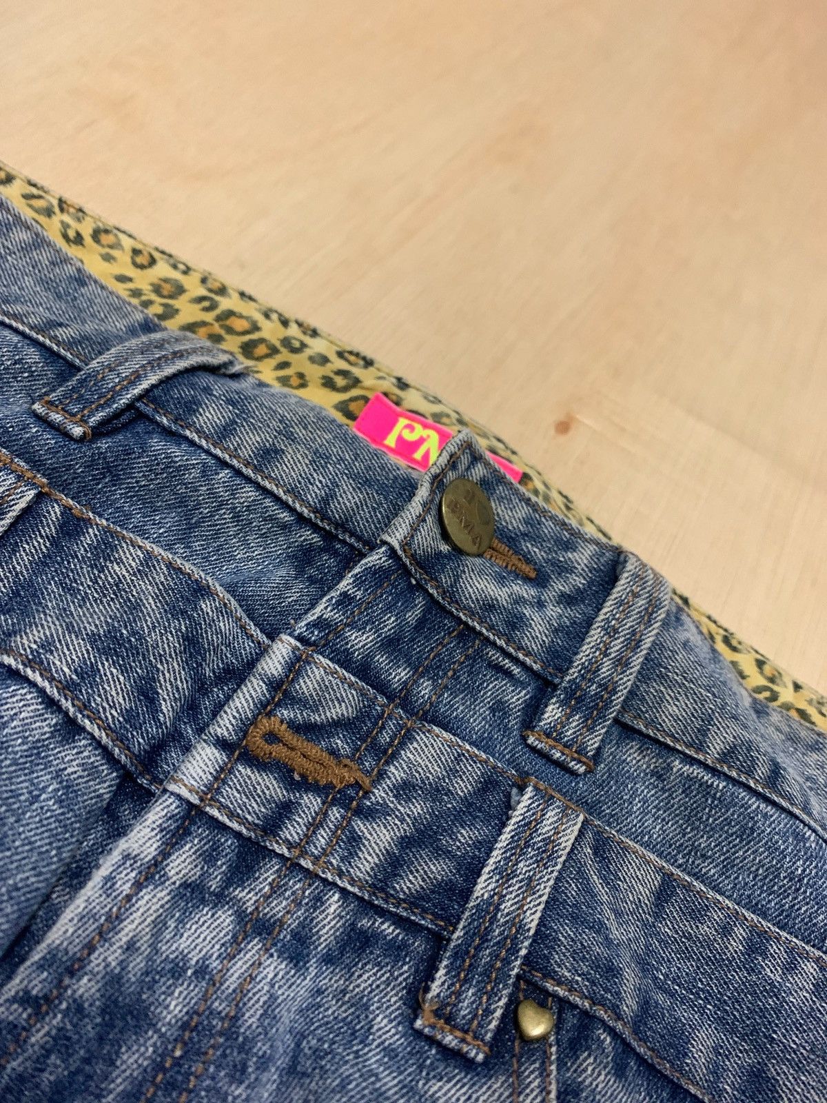 Hysteric Glamour × If Six Was Nine × Japanese Brand Vintage Y2k PMA Double Waist Zipper Jeans Size US 32 / EU 48 - 10 Thumbnail