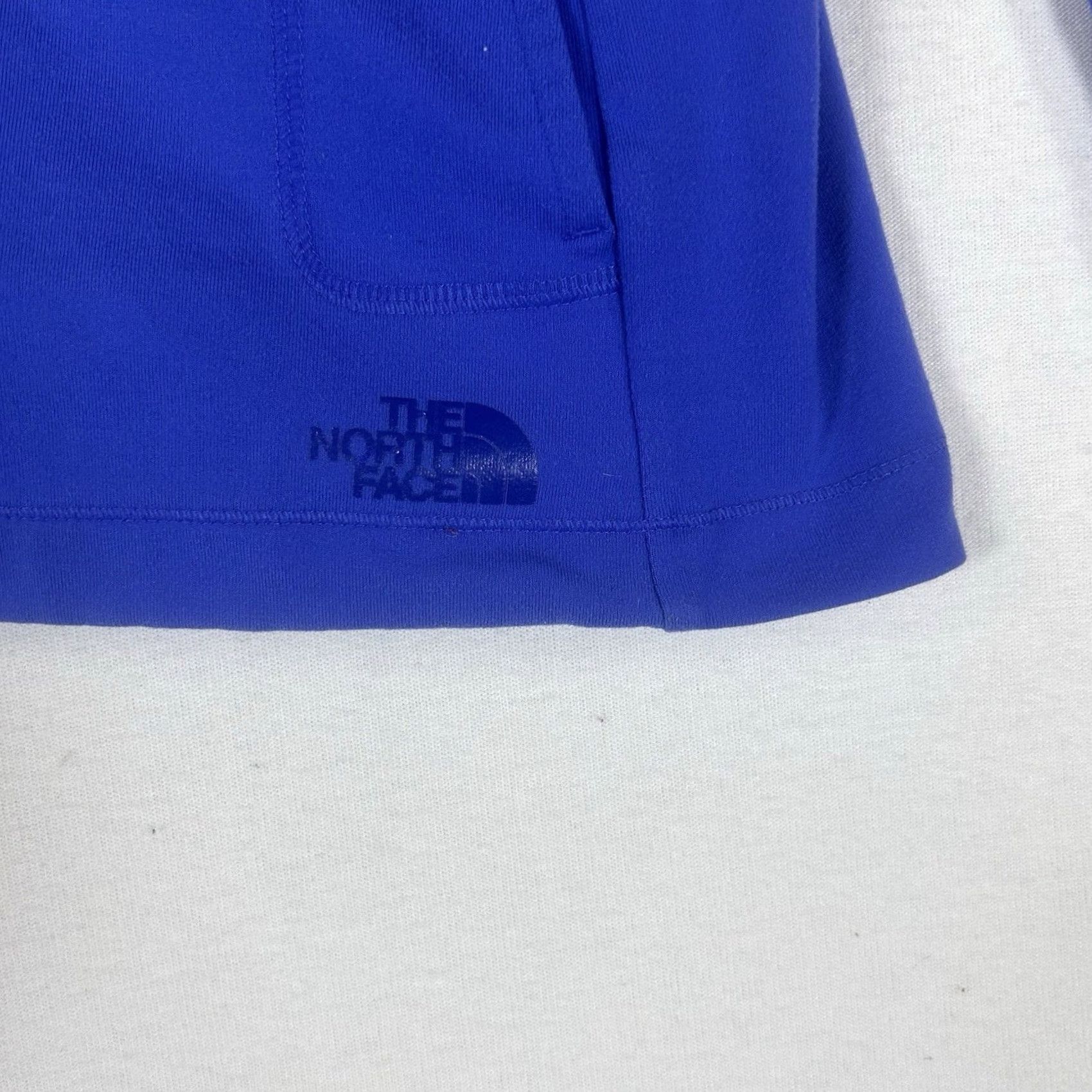 The North Face VINTAGE The North Face Vapor Wick Running Jacket Womens Small Full Zip Up Blue Stretch Size S / US 4 / IT 40 - 2 Thumbnail