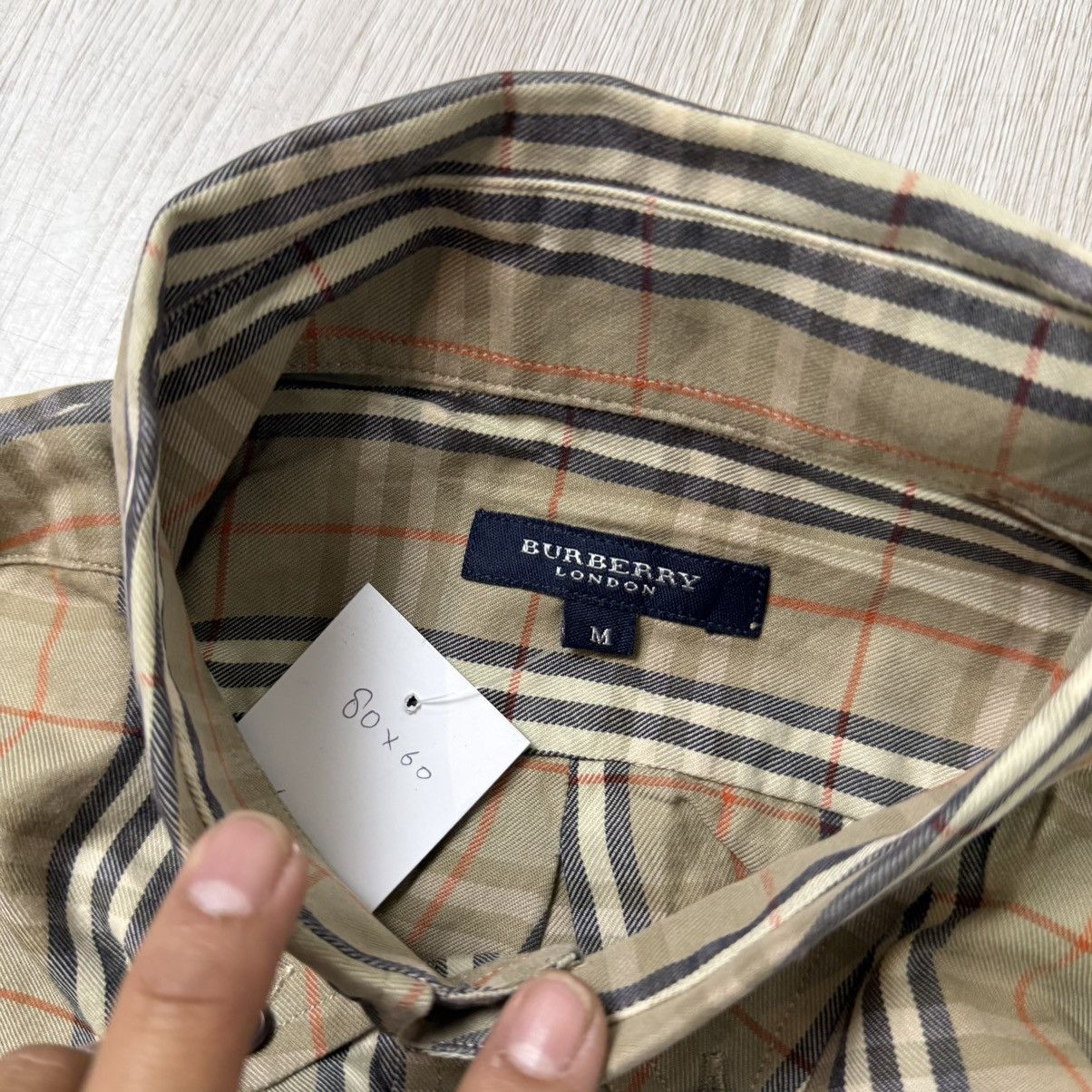 Burberry BURBERRY nova check button up shirt Size US XL / EU 56 / 4 - 4 Thumbnail