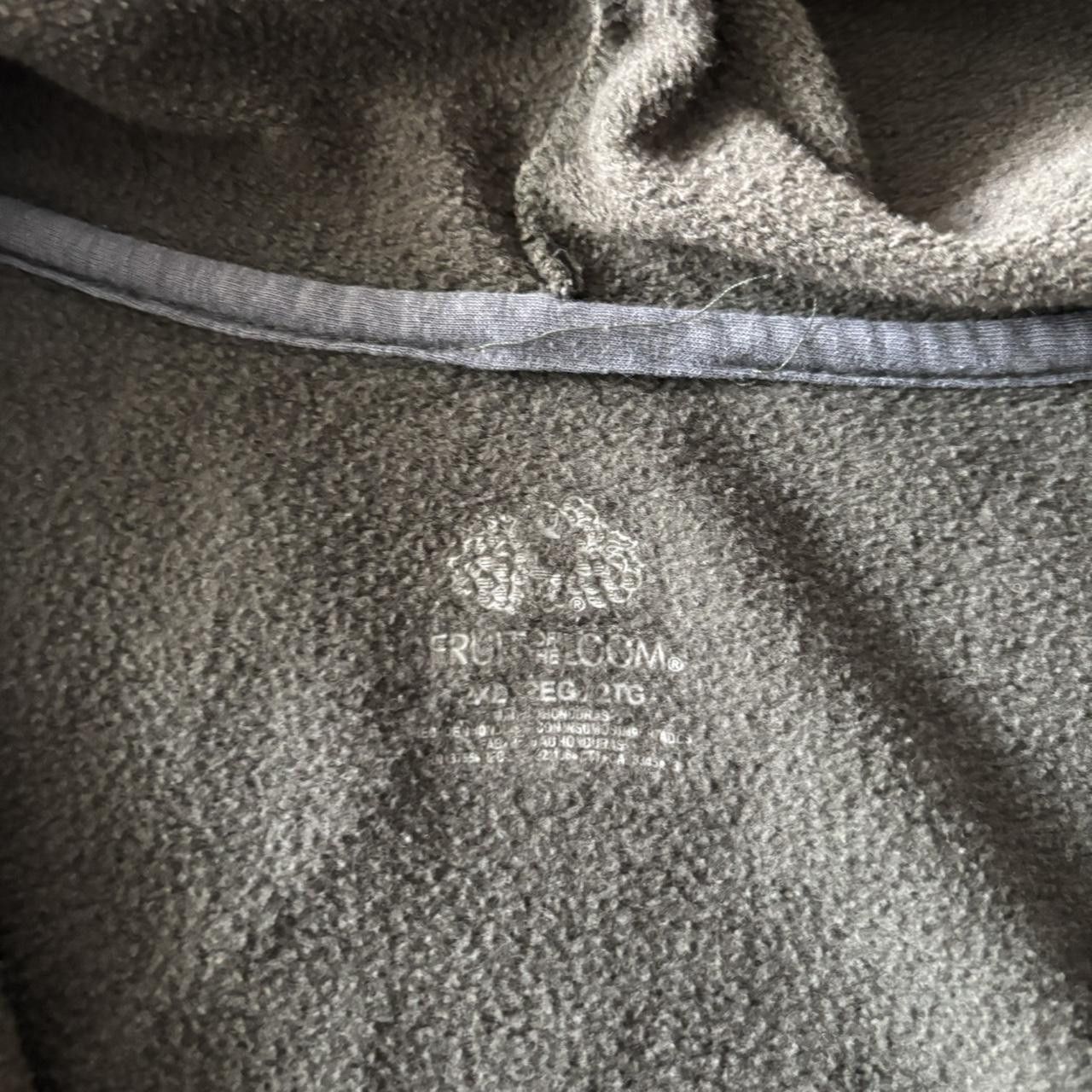 Japanese Brand Crazy Vintage Y2K/2000 Faded Khaki Green Blank Distressed Zip Up Hoodie! Size 2XL Size US XXL / EU 58 / 5 - 6 Thumbnail