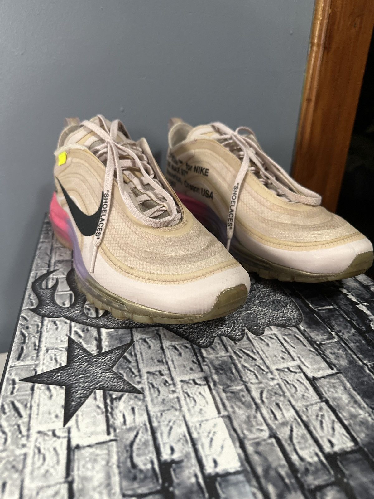 Nike × Off-White Off white Nike air max 97 “Serena queen” Size US 10 / EU 43 - 1 Thumbnail