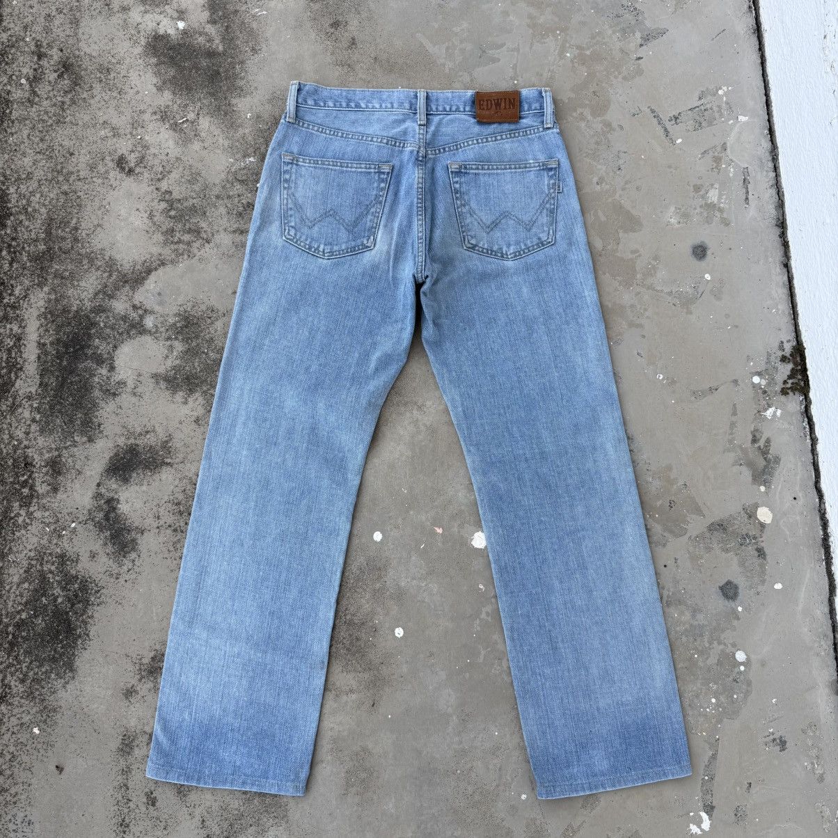 Edwin W32 Vintage Edwin 403 Faded Denim Jean Pants Size US 32 / EU 48 - 9 Thumbnail