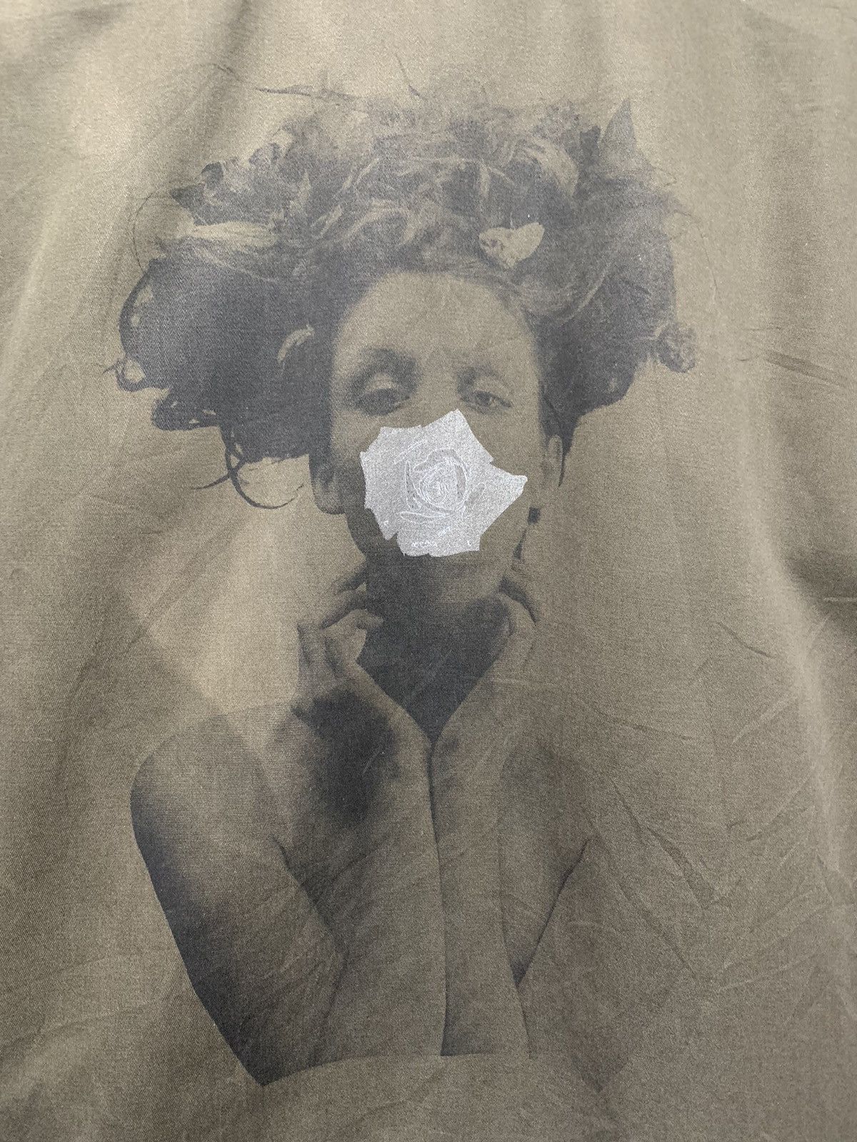 If Six Was Nine × Japanese Brand × Le Grande Bleu (L.G.B.) Y2k Murua by Mark styler studded spike pearl backprint shirt Size US M / EU 48-50 / 2 - 6 Thumbnail