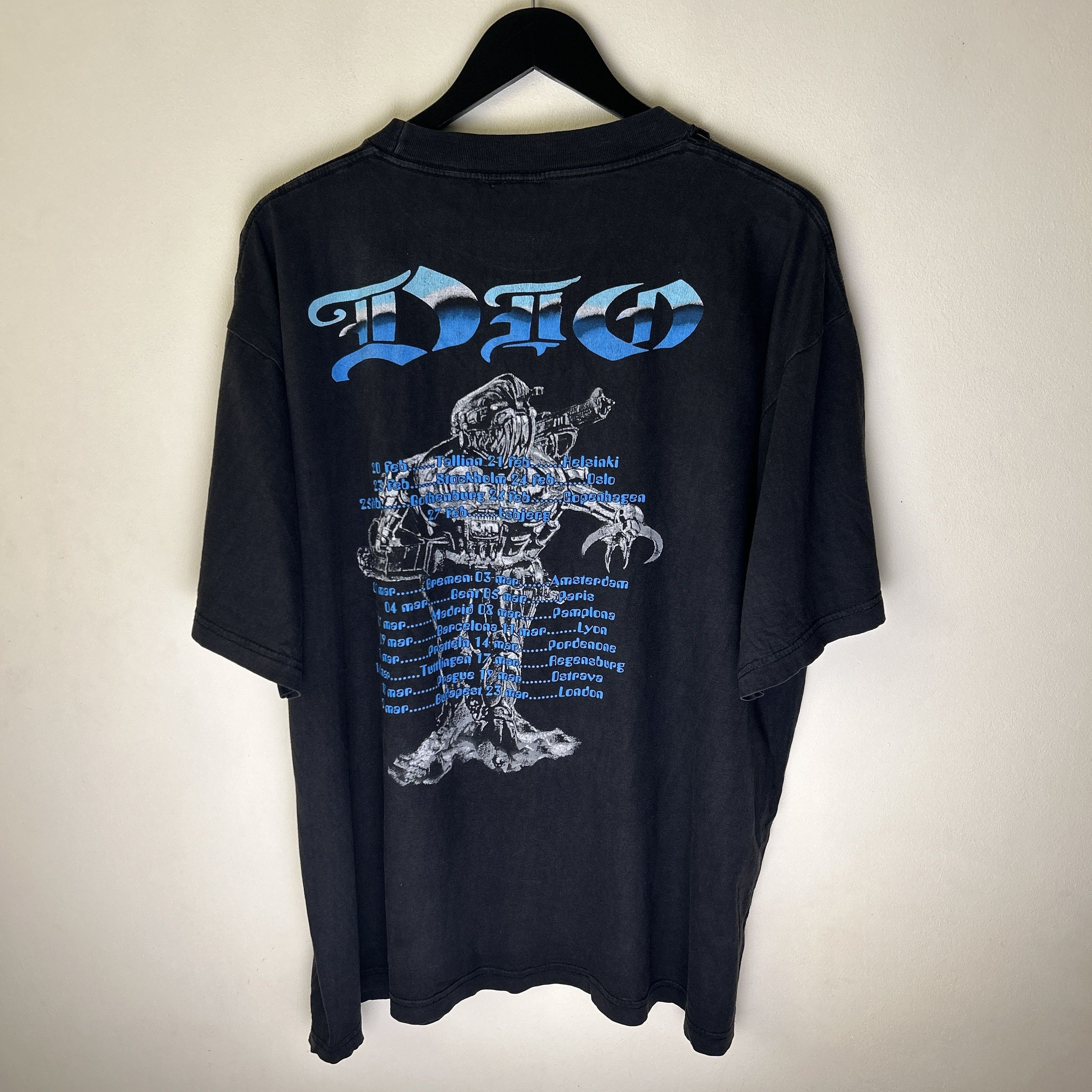 Band Tees Vintage Dio Angry Machines 1996 Band T-shirt Size US XL / EU 56 / 4 - 2 Thumbnail