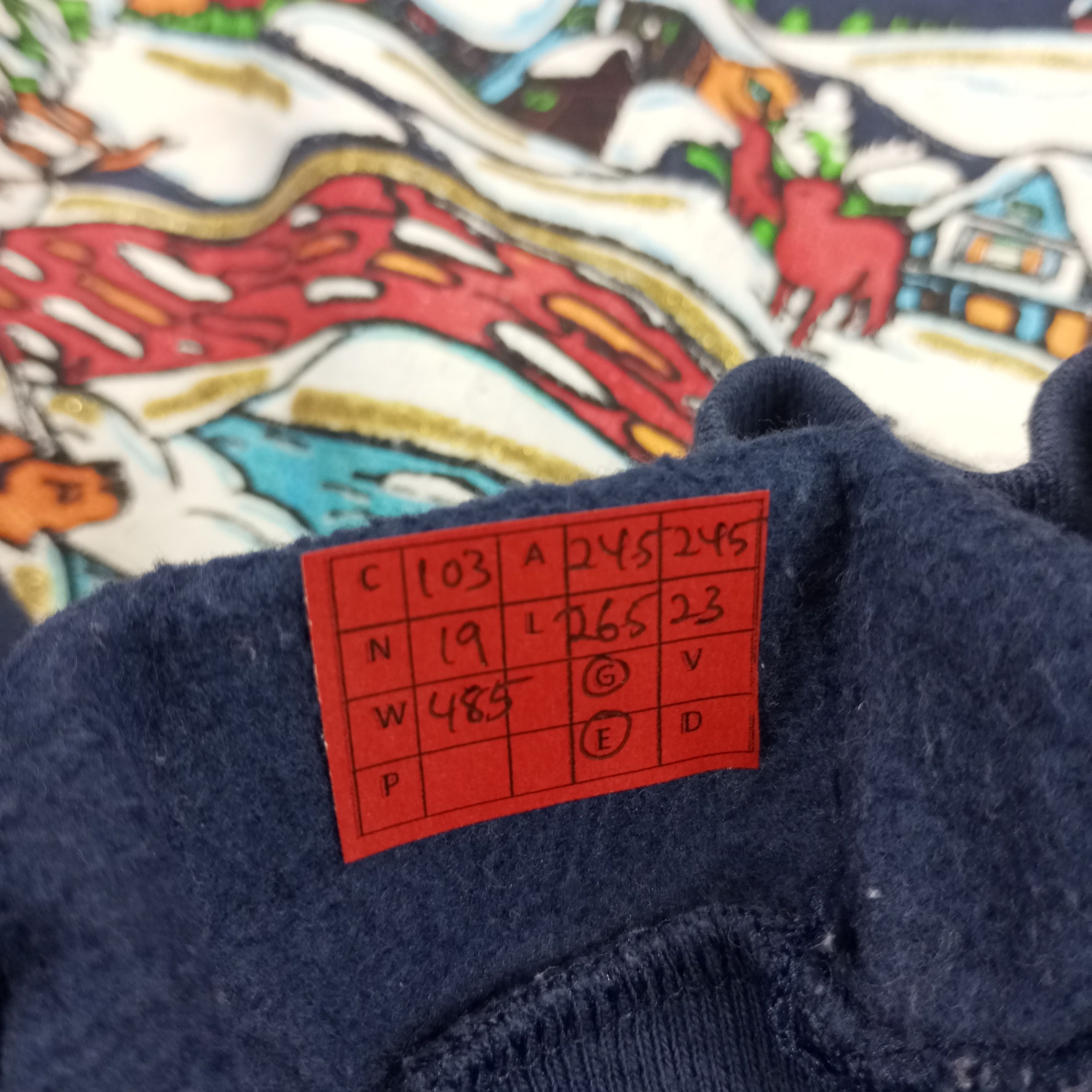 Hanes × Vintage Winter Snow Style Design Vintage Sweatshirt Streetwear Size US L / EU 52-54 / 3 - 11 Thumbnail