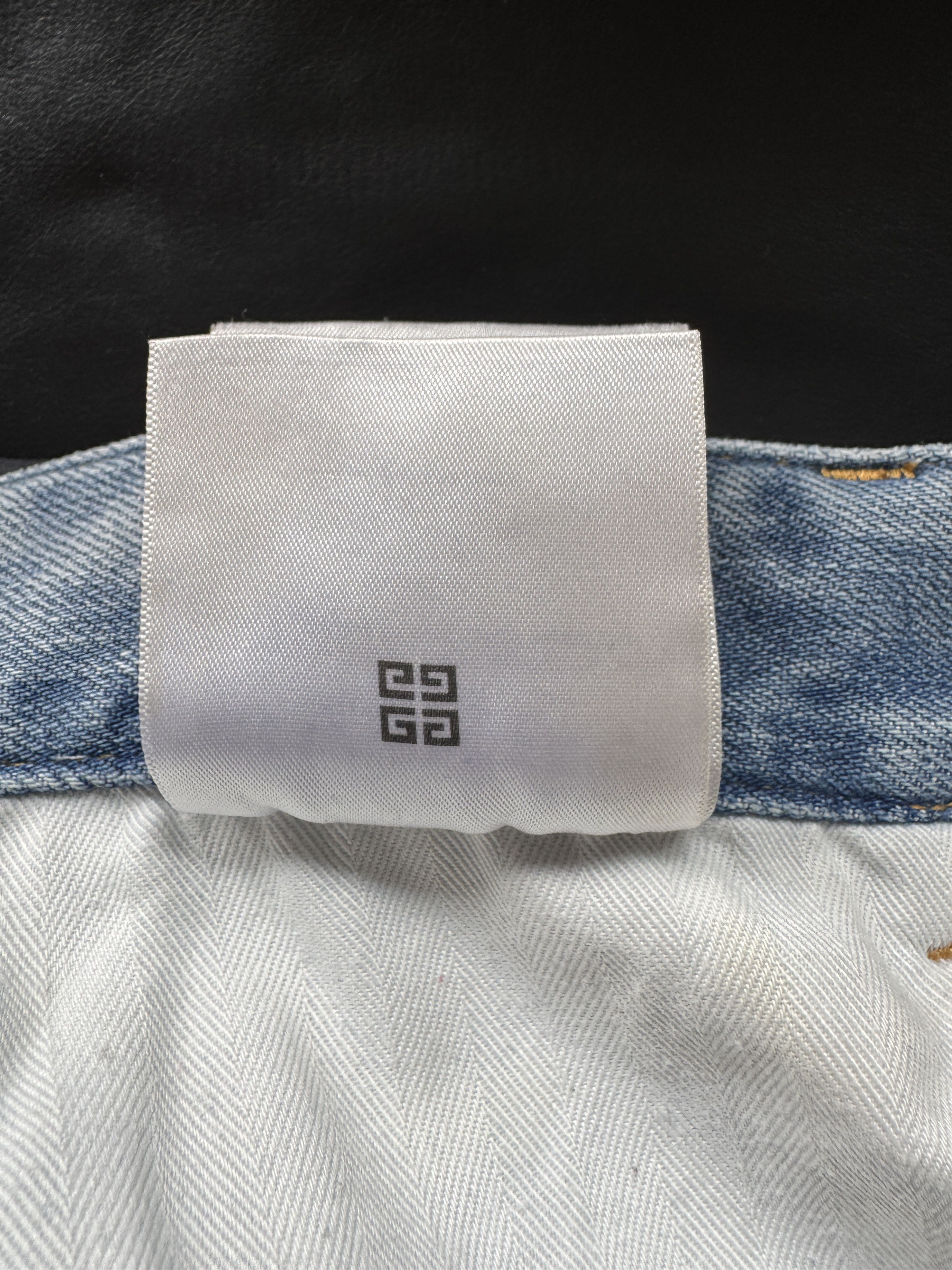 Givenchy Gabba Distressed Jeans Size US 26 / EU 42 - 25 Thumbnail