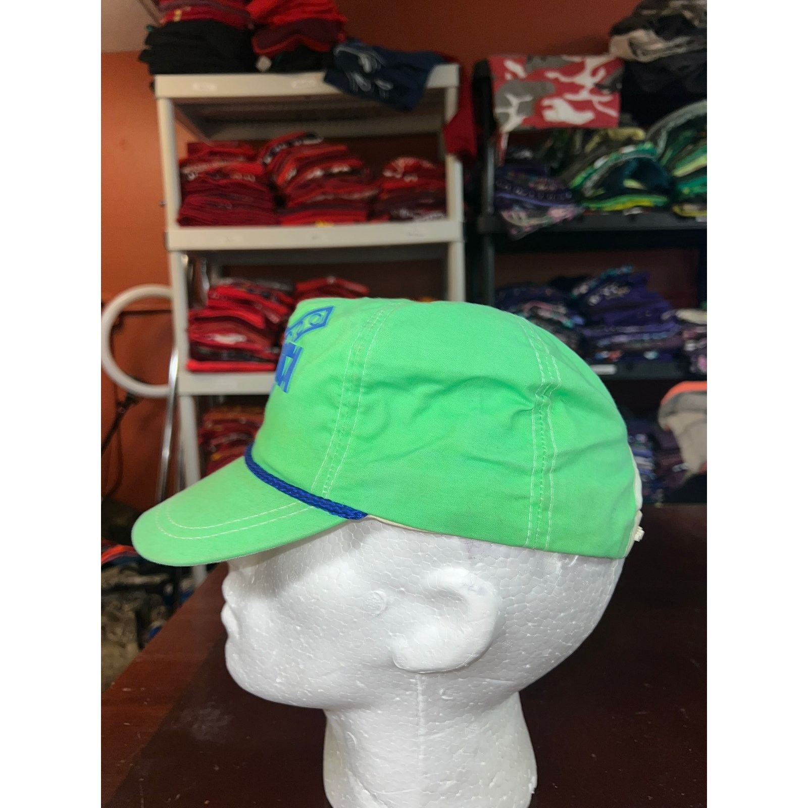 Vintage Vintage Telsta Hat Mechanics Part Roper Cap 90s VTG WORN Size ONE SIZE - 3 Thumbnail