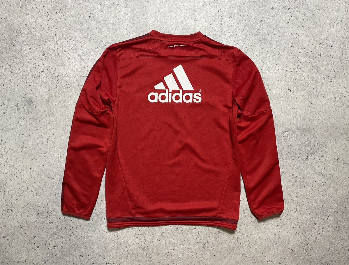 Adidas Vintage Adidas Bayern Munchen Blokecore Football Sweatshirt Size US S / EU 44-46 / 1 - 2 Thumbnail