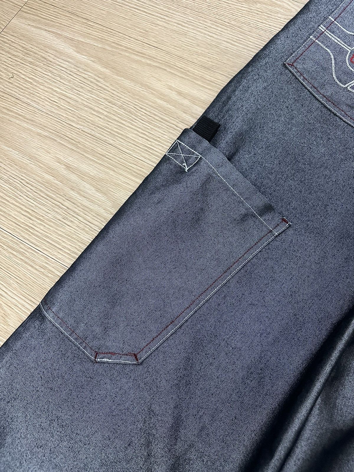 Ecko Unltd. × JNCO × Vintage Rare Vintage Y2K Ecko Unltd Baggy Goth Bondage Jeans Jnco Size US 34 / EU 50 - 20 Thumbnail