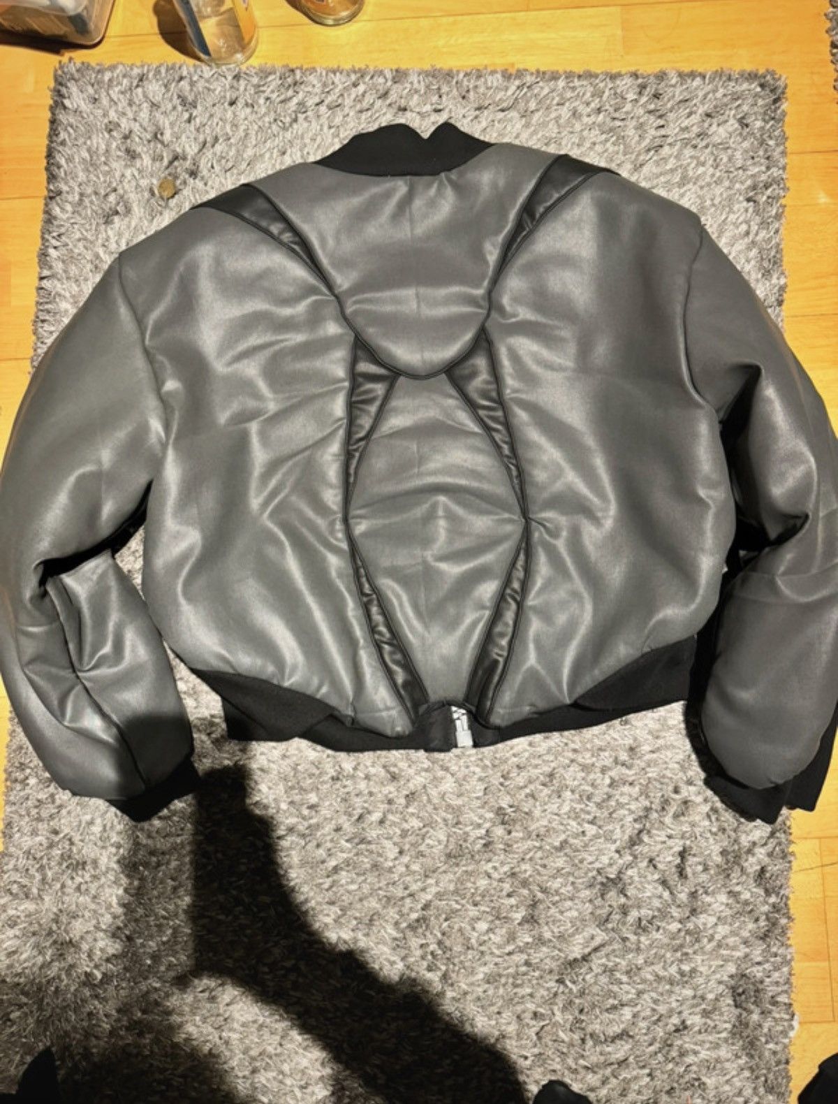 Other Accox Studios Leather Bomber Jacket Size US L / EU 52-54 / 3 - 6 Thumbnail