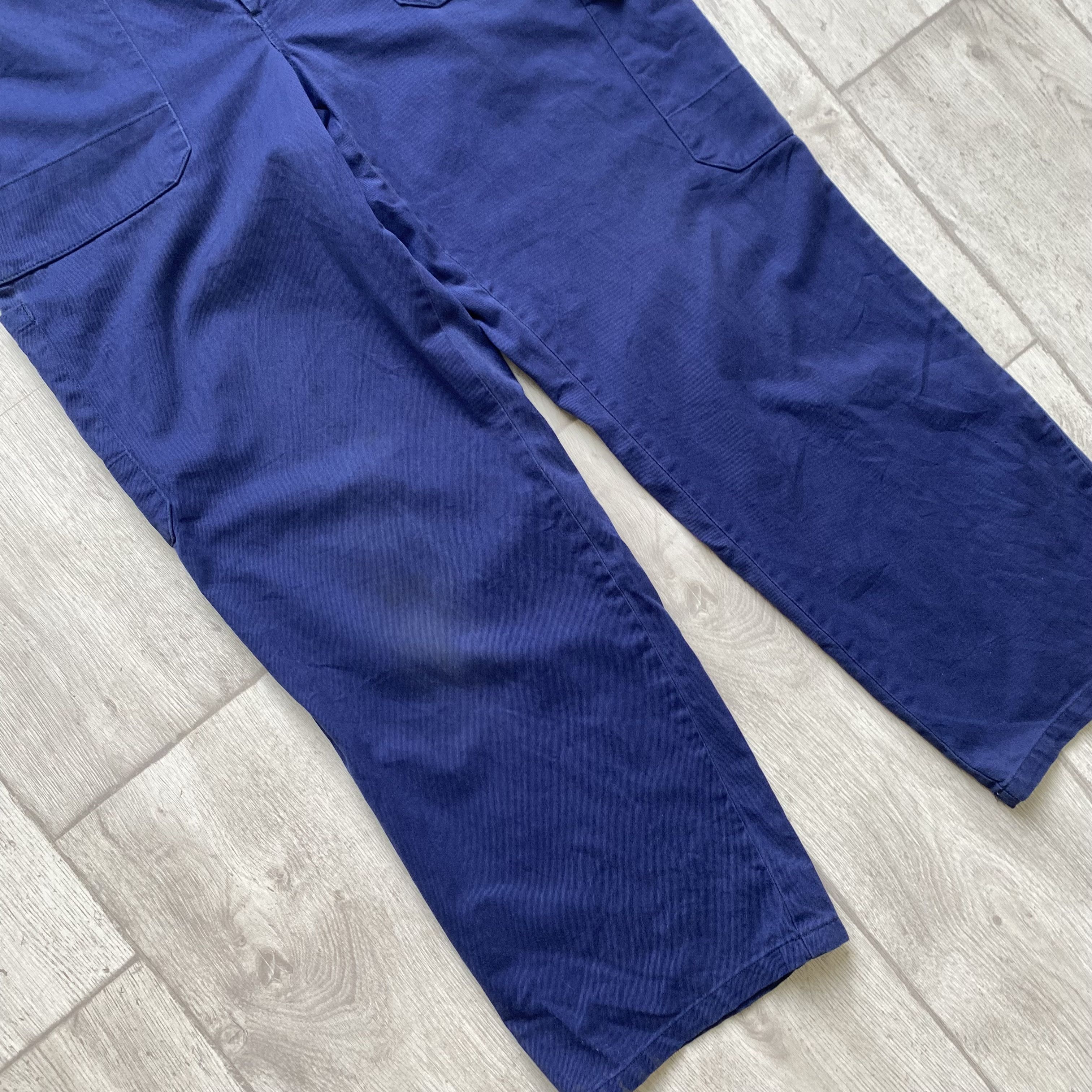 Mercedes-Benz 🛻 Vintage F1 Racing Mercedes Benz work jumpsuit Coverall Size US 29 - 11 Thumbnail