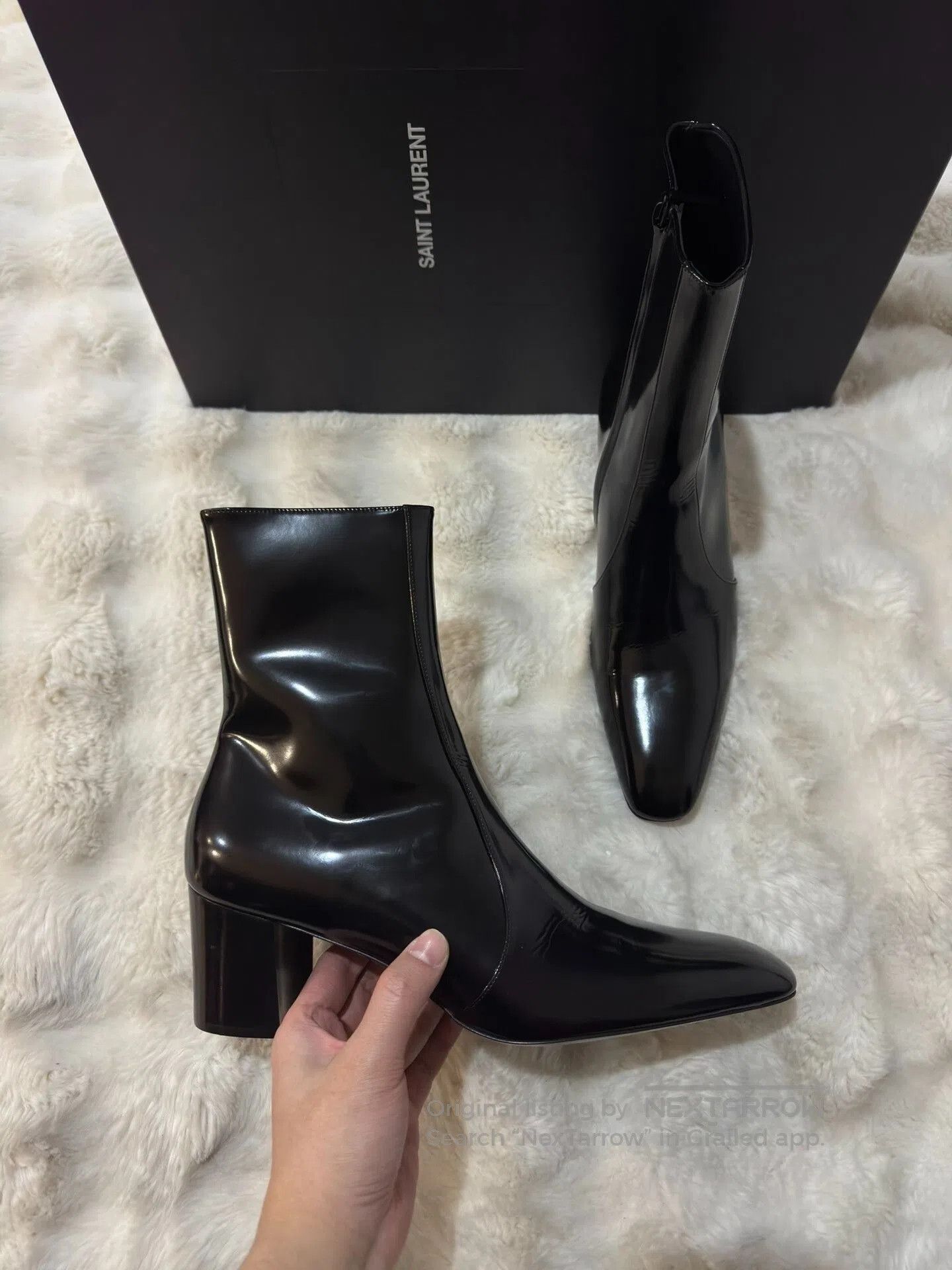 Saint Laurent Paris Saint Laurent YSL XIV 2023 Runway Men's Boots. Size US 10 / EU 43 - 3 Thumbnail