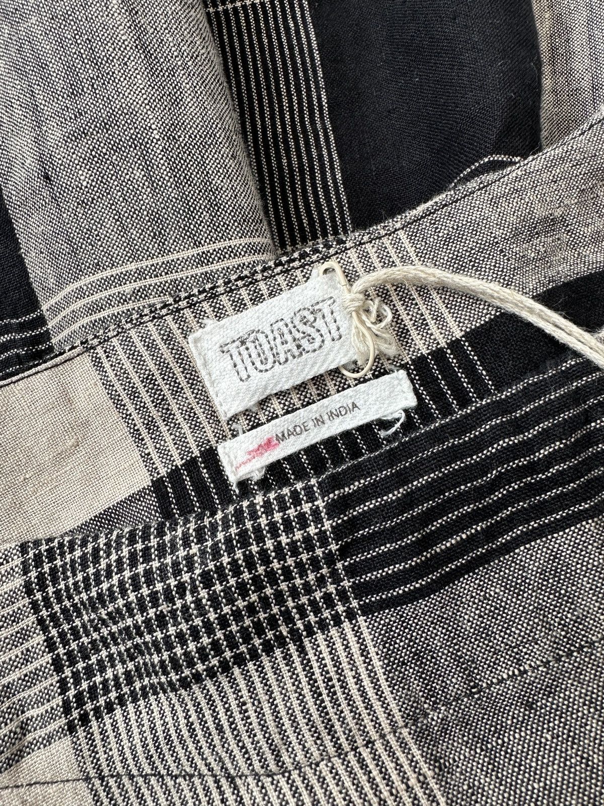 Other NWT TOAST Landscape Check Linen Dress Pockets Loose Fit Size S / US 4 / IT 40 - 9 Thumbnail