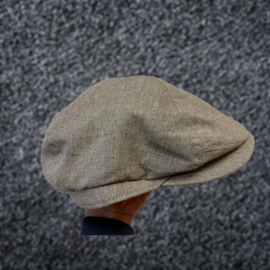 Vintage Barts Amsterdam Gray Flat Cap Mens M/L Newsboy Cotton Knit Style Flat Cap Mens Gray M/L Size ONE SIZE - 1 Thumbnail