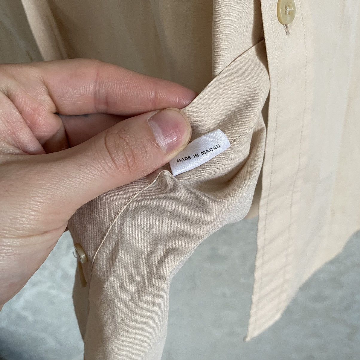 Yves Saint Laurent Vintage Yves Saint Laurent Shirt Button Up Small Logo Size US M / EU 48-50 / 2 - 9 Thumbnail
