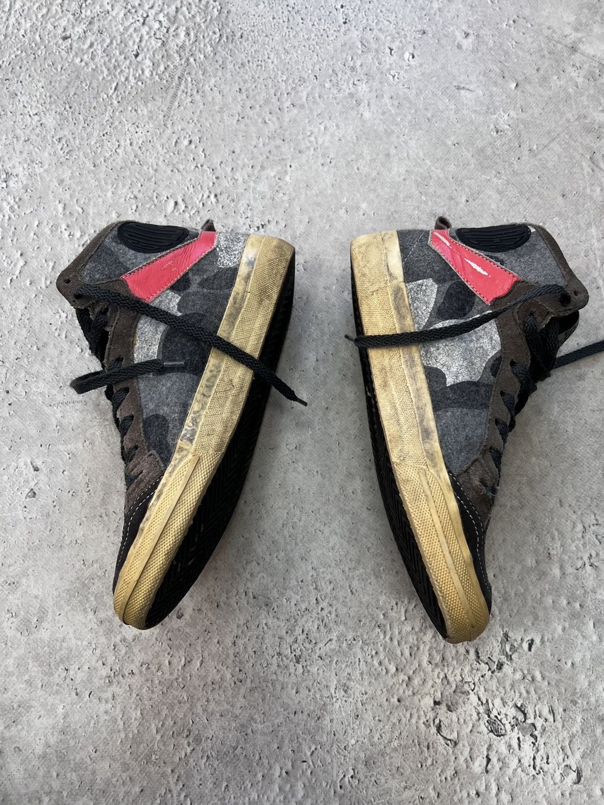 Golden Goose × Vintage Golden Goose 2.12 hi top Sneakers vintage Skate Star Size US 6 / IT 36 - 11 Thumbnail
