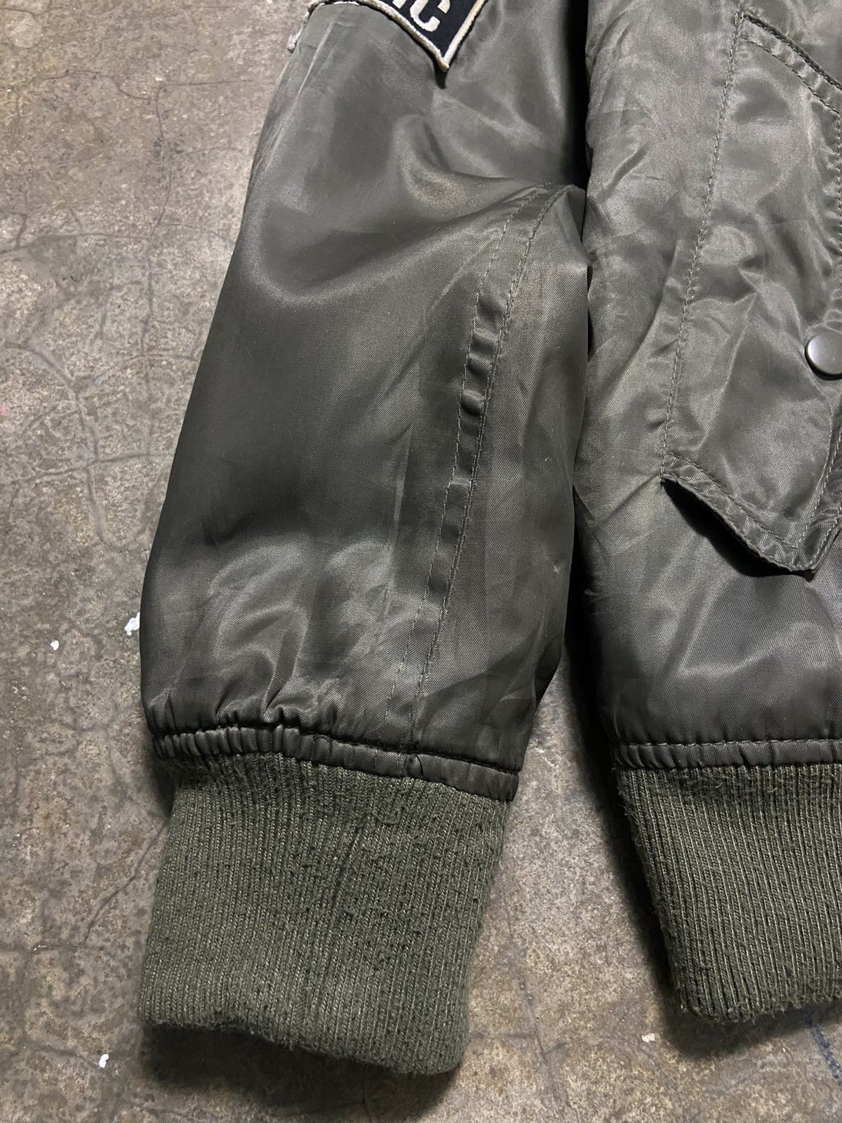Alpha Industries G.R.F Military Garment Bomber Jacket Size US L / EU 52-54 / 3 - 5 Thumbnail