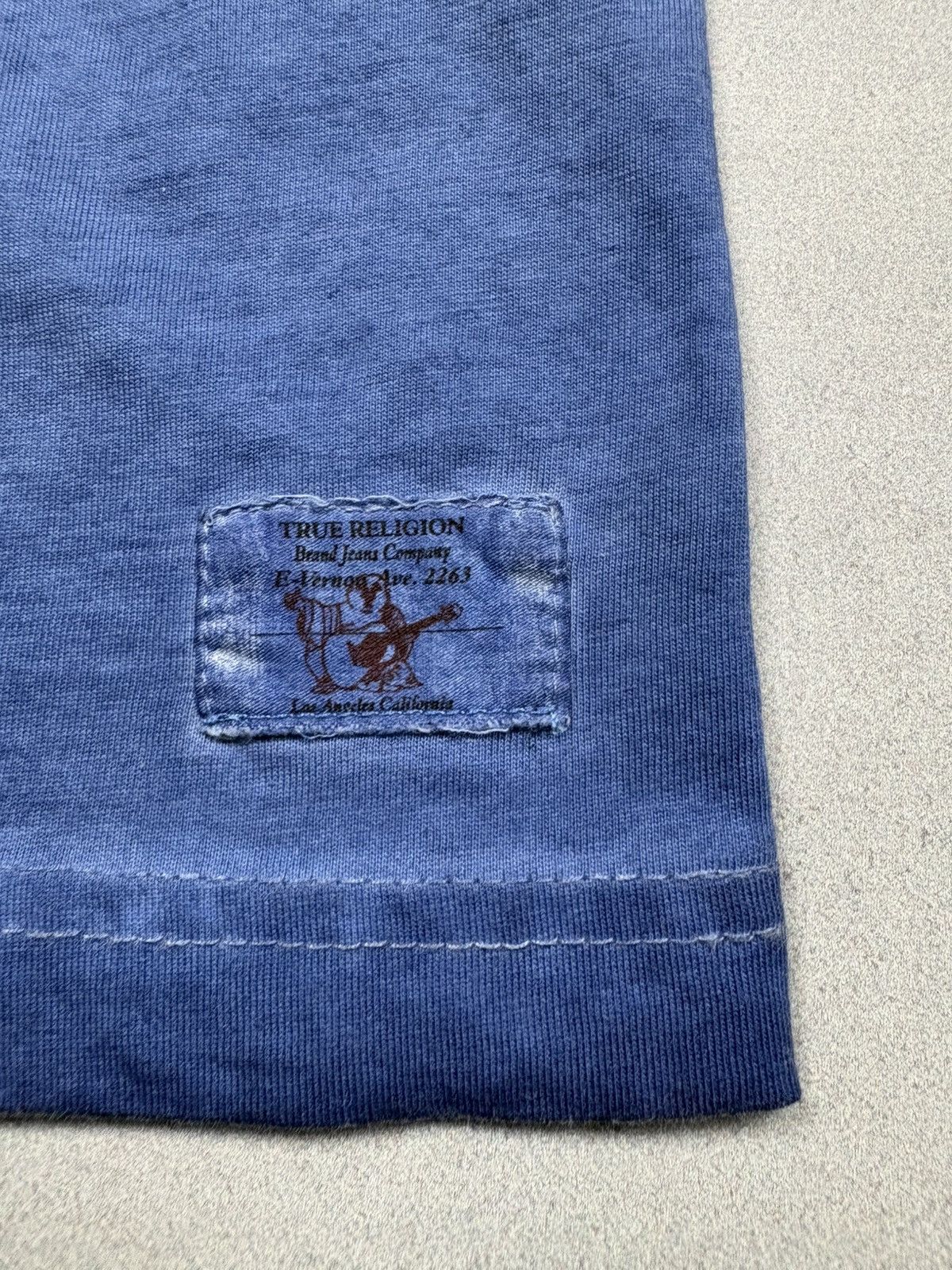 True Religion True Religion USA Flag Studded Tee Y2K Distressed Vintage Size US XL / EU 56 / 4 - 11 Thumbnail