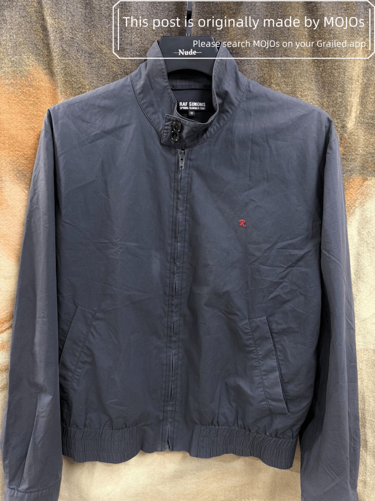 Raf Simons Sz 50 Raf Simons 07SS R Red Logo Jacket mojos26812 Size US M / EU 48-50 / 2 - 3 Thumbnail