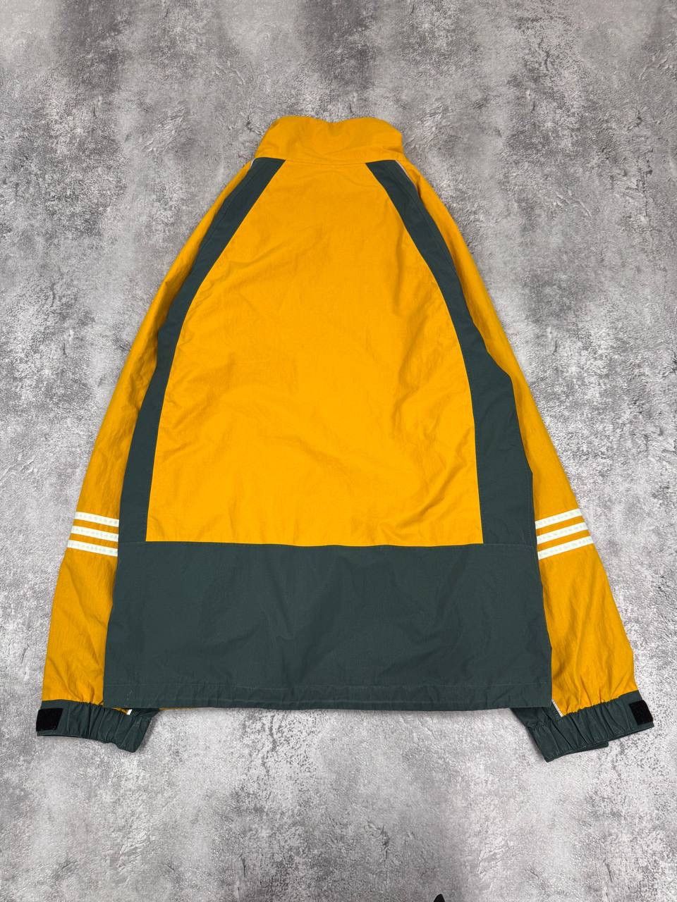 Adidas Adidas Originals Men Windbreaker Jacket Yellow Vintage Size US S / EU 44-46 / 1 - 5 Thumbnail