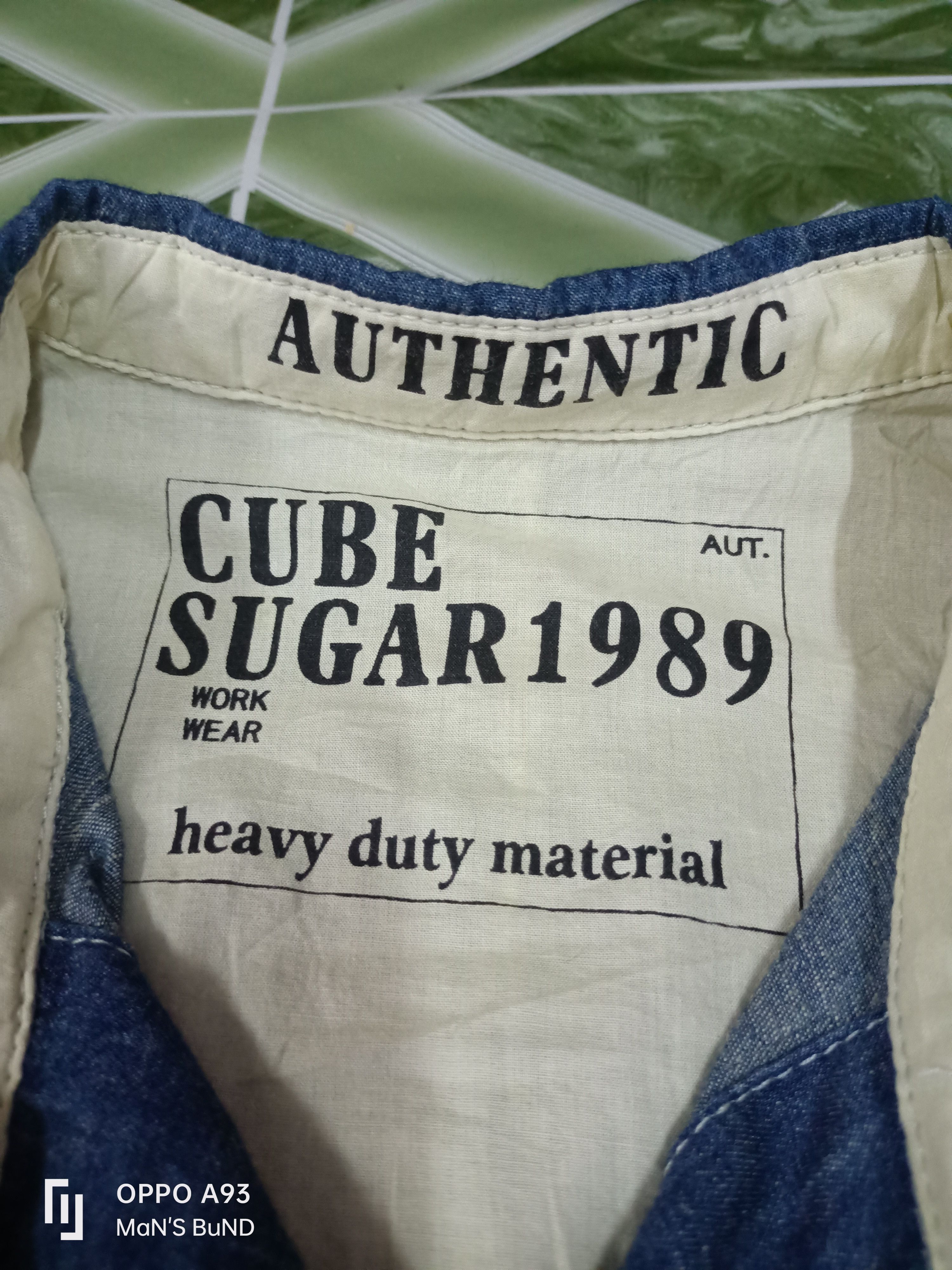 Japanese Brand × Vintage Cube sugar work wear Size M / US 6-8 / IT 42-44 - 7 Thumbnail