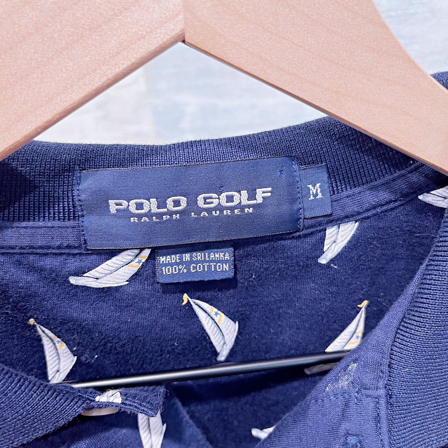 Polo Ralph Lauren POLO GOLF Ralph Lauren Vintage Sailboat Shirt Mens Medium Size US M / EU 48-50 / 2 - 5 Thumbnail