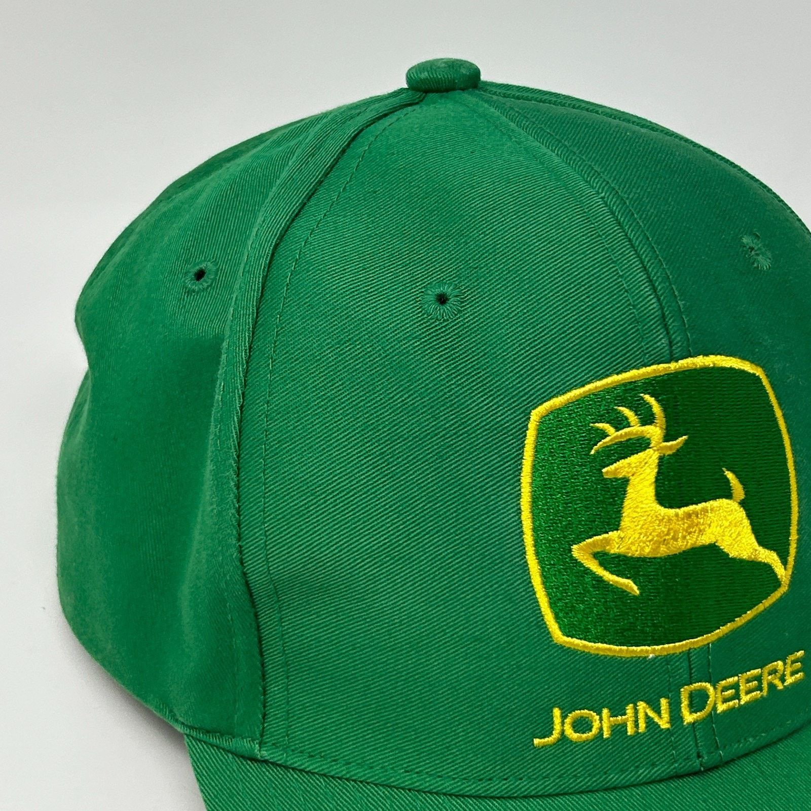 John Deere John Deere Hat Baseball Cap Green Farmer Farming Tractor Size ONE SIZE - 8 Thumbnail