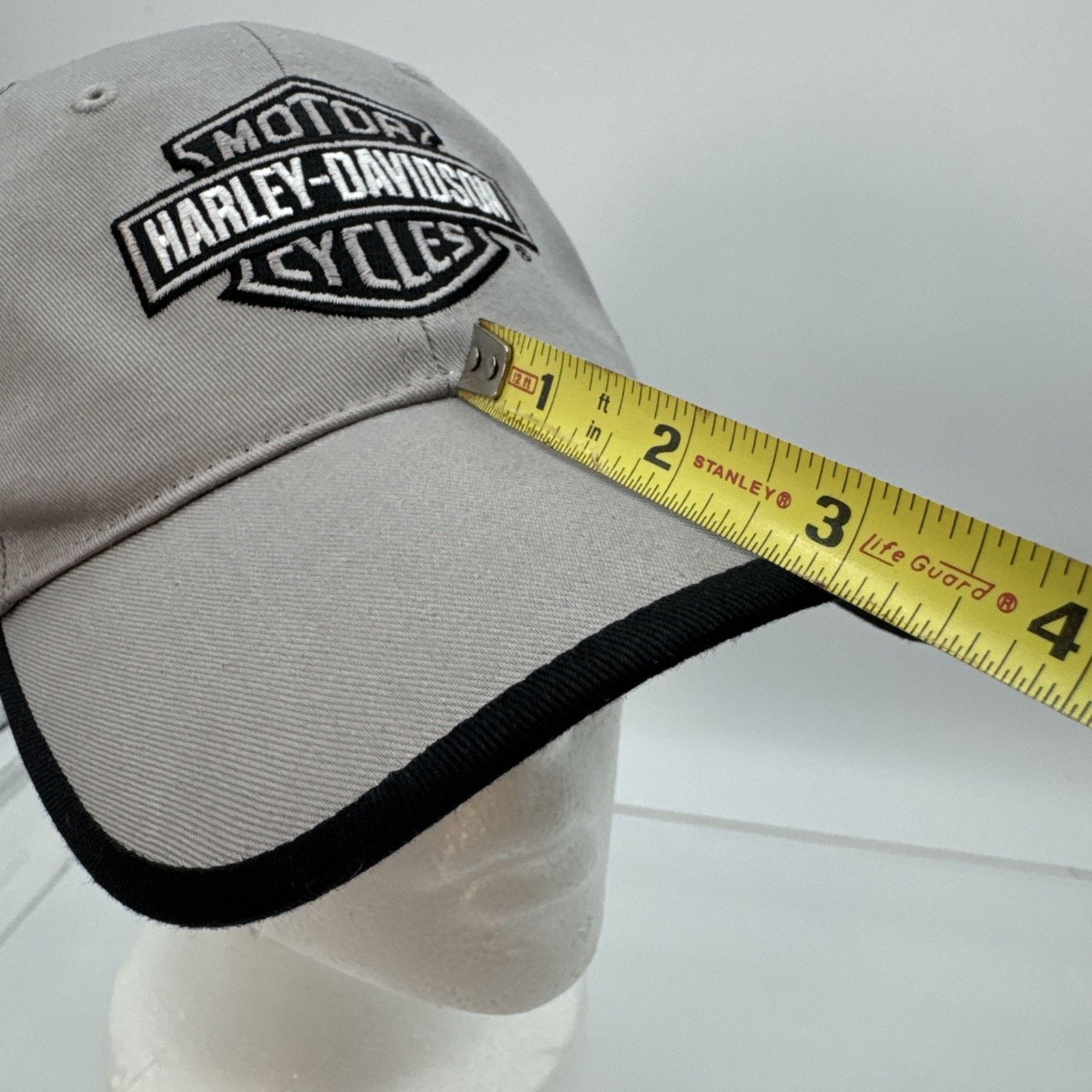 Harley Davidson Genuine Motor Clothes Harley Davidson Beige Baseball Adjust Size ONE SIZE - 7 Thumbnail