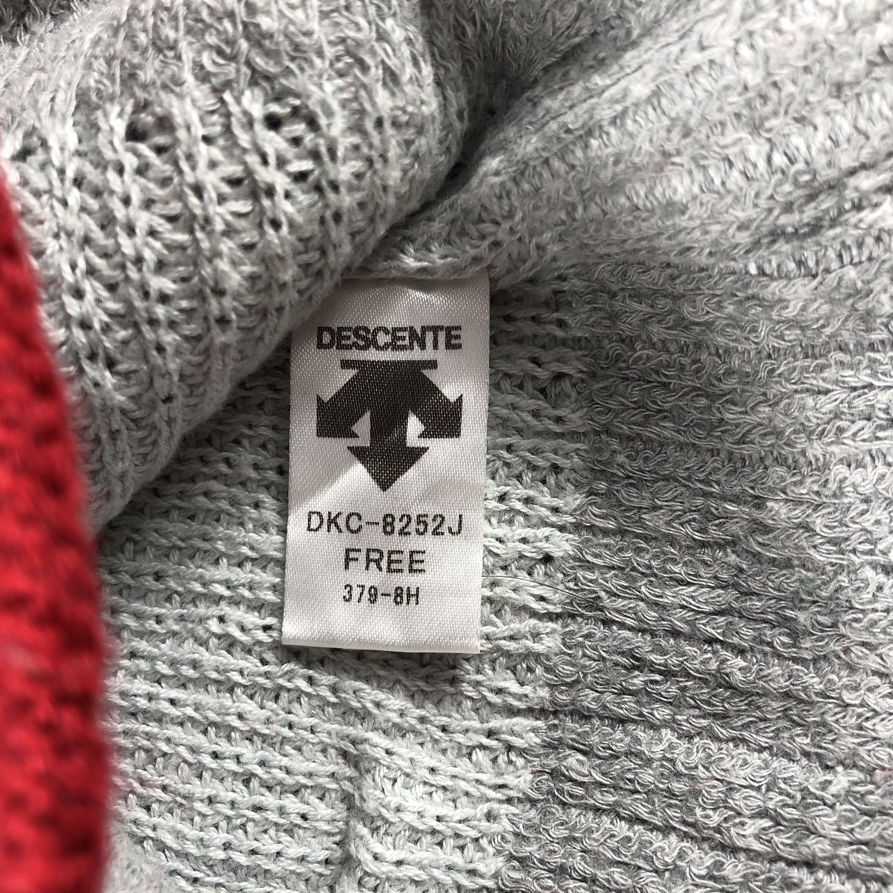 Descente × Vintage Descente Spellout Beanie Snow Hat Snow Cap -D1012 Size ONE SIZE - 4 Thumbnail