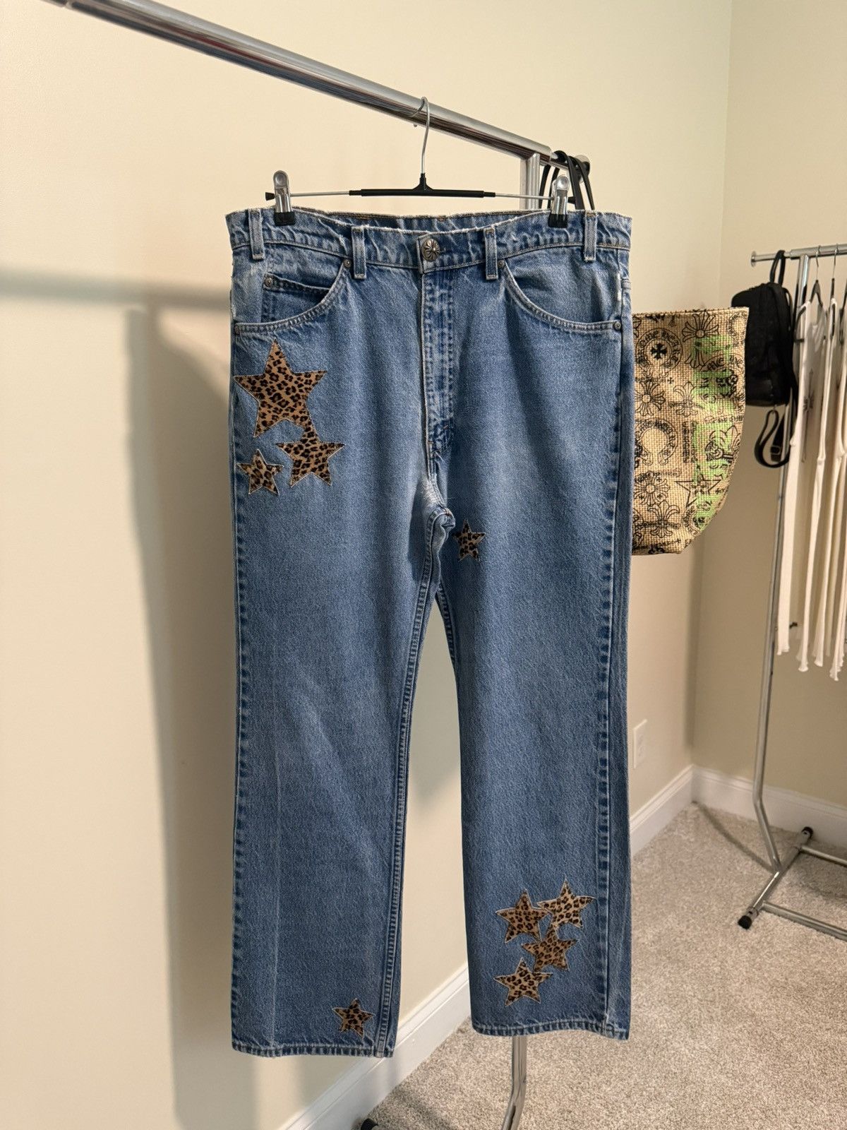 Chrome Hearts Chrome Hearts Cheetah Star Patch Levis Size US 36 / EU 52 - 1 Thumbnail