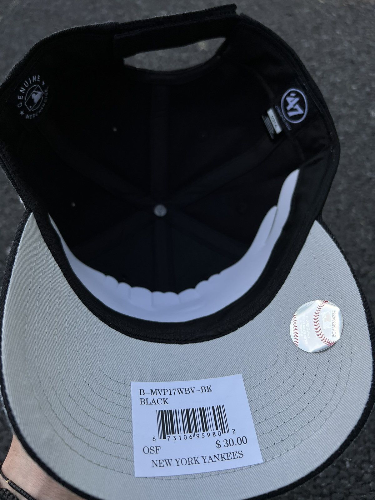 New Era × New York Yankees Custom Maison Margiela STYLE New Era 47 Yankees Hat Size ONE SIZE - 6 Thumbnail