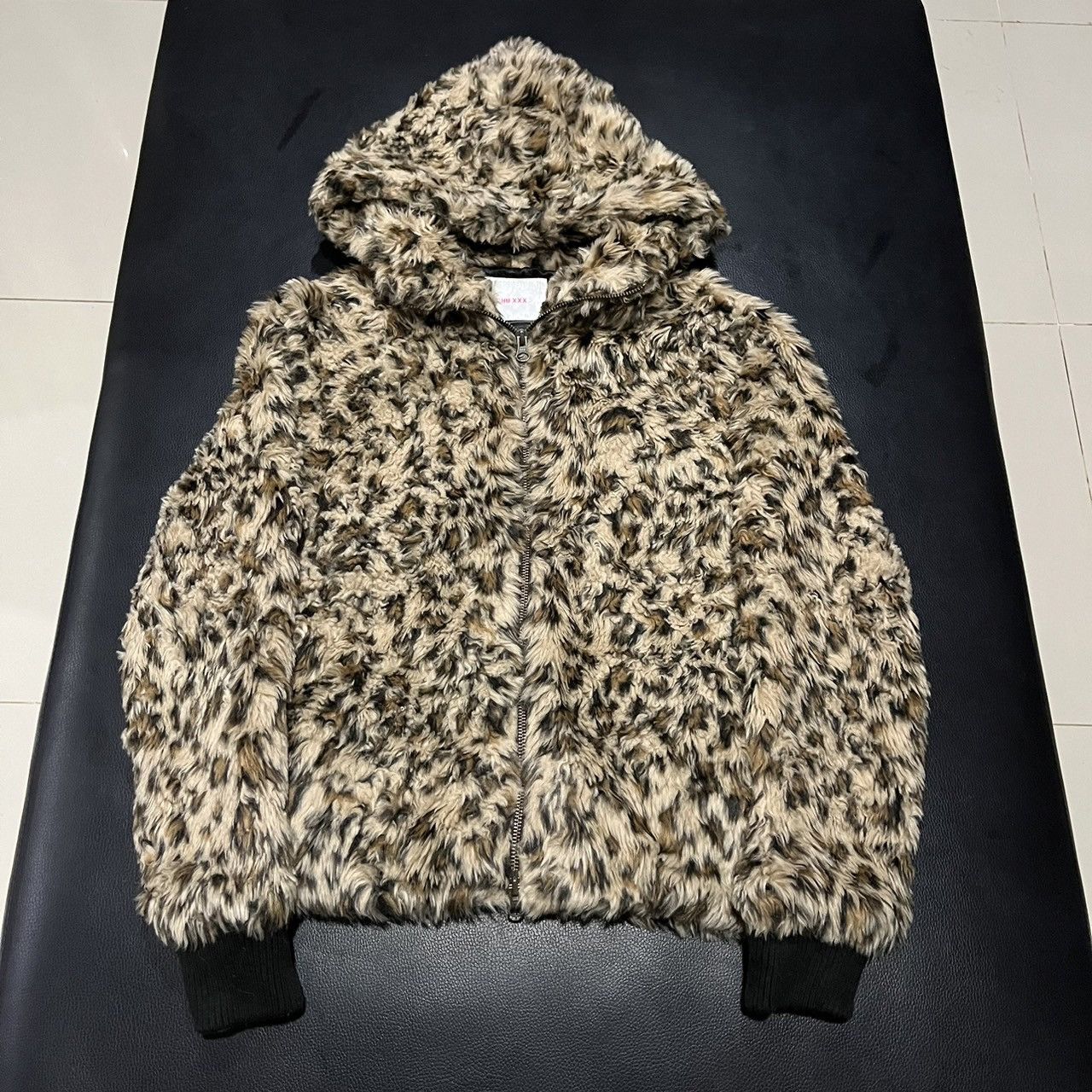 CHU XXX Y2K Faux Fur Leopard Hoodie If6Was9 LGB Style