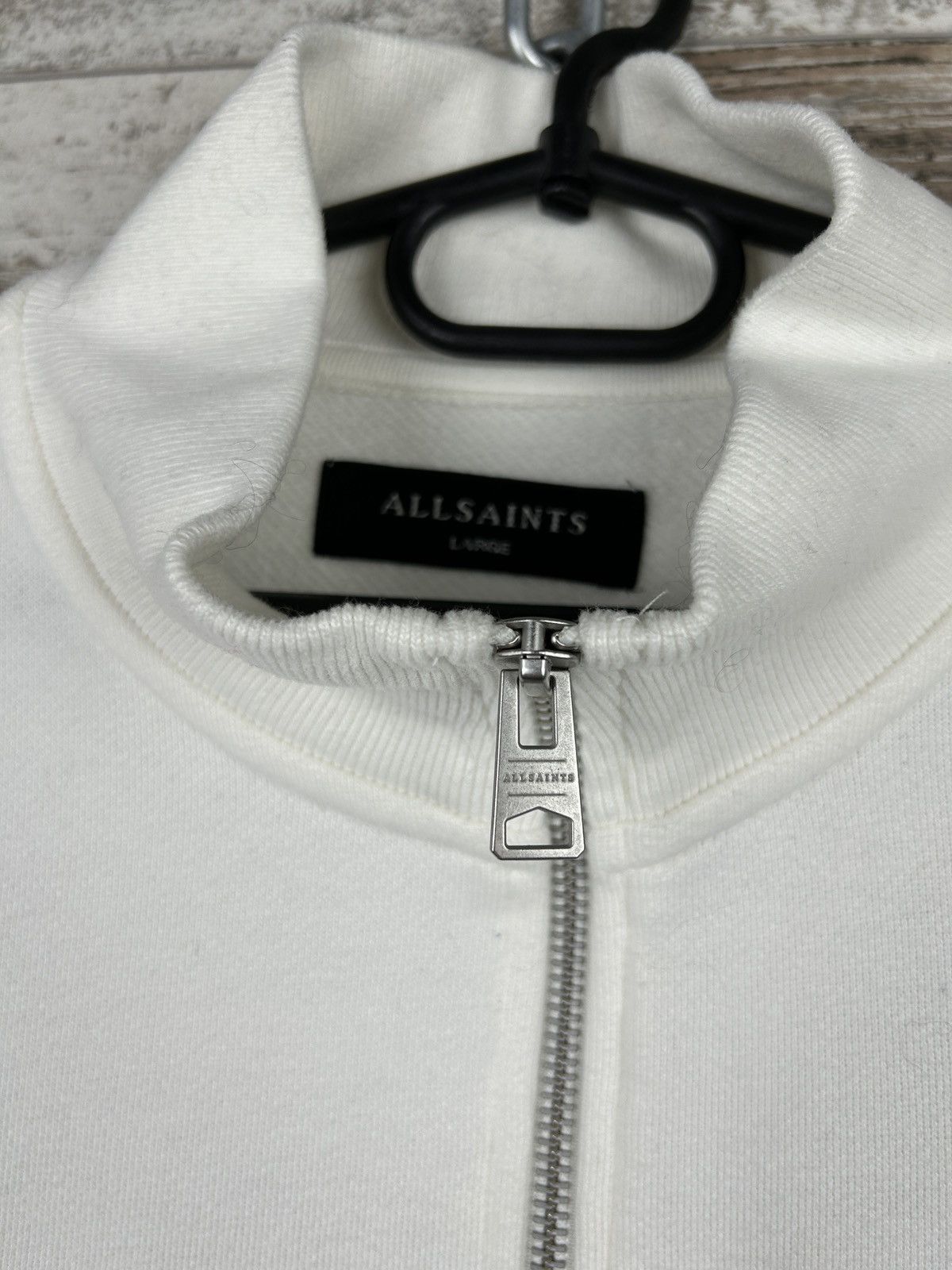 Allsaints × Japanese Brand Mens AllSaints 1/3 zip sweatshirt luxury Size US L / EU 52-54 / 3 - 7 Thumbnail