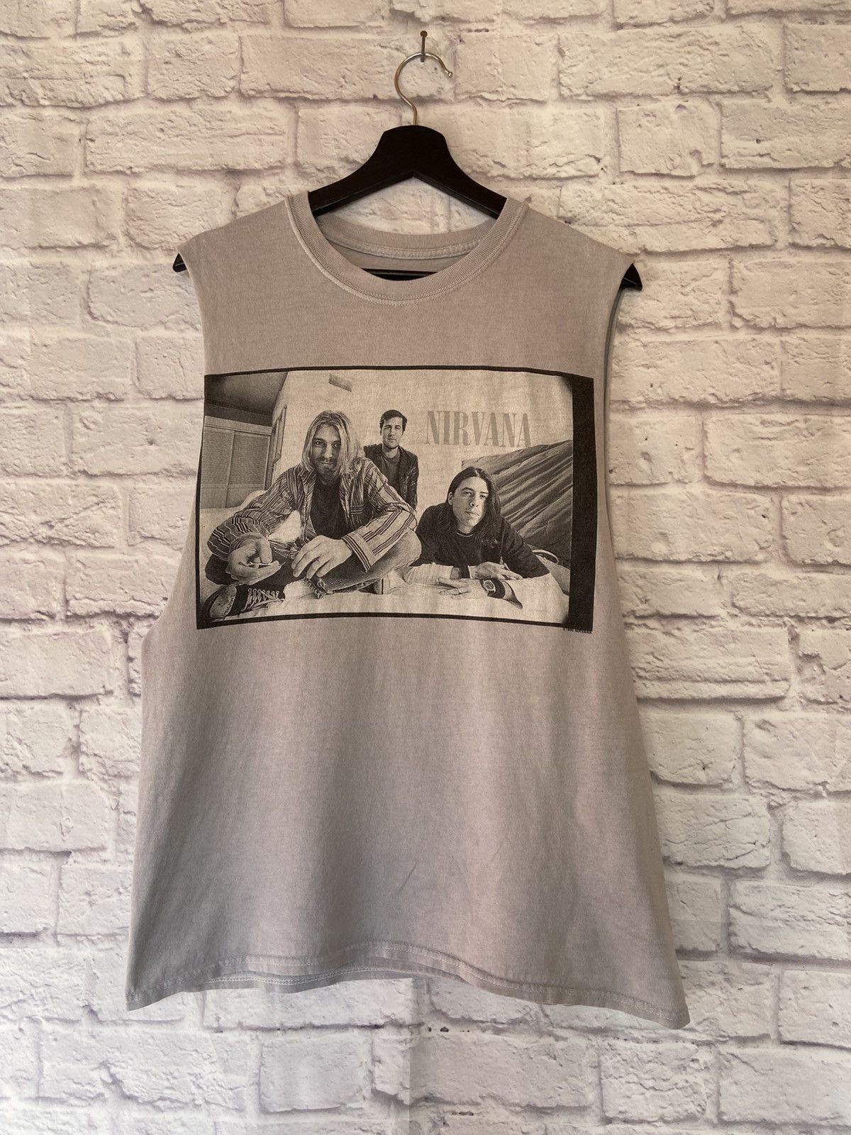Nirvana Sleeveless Shirt | Grailed