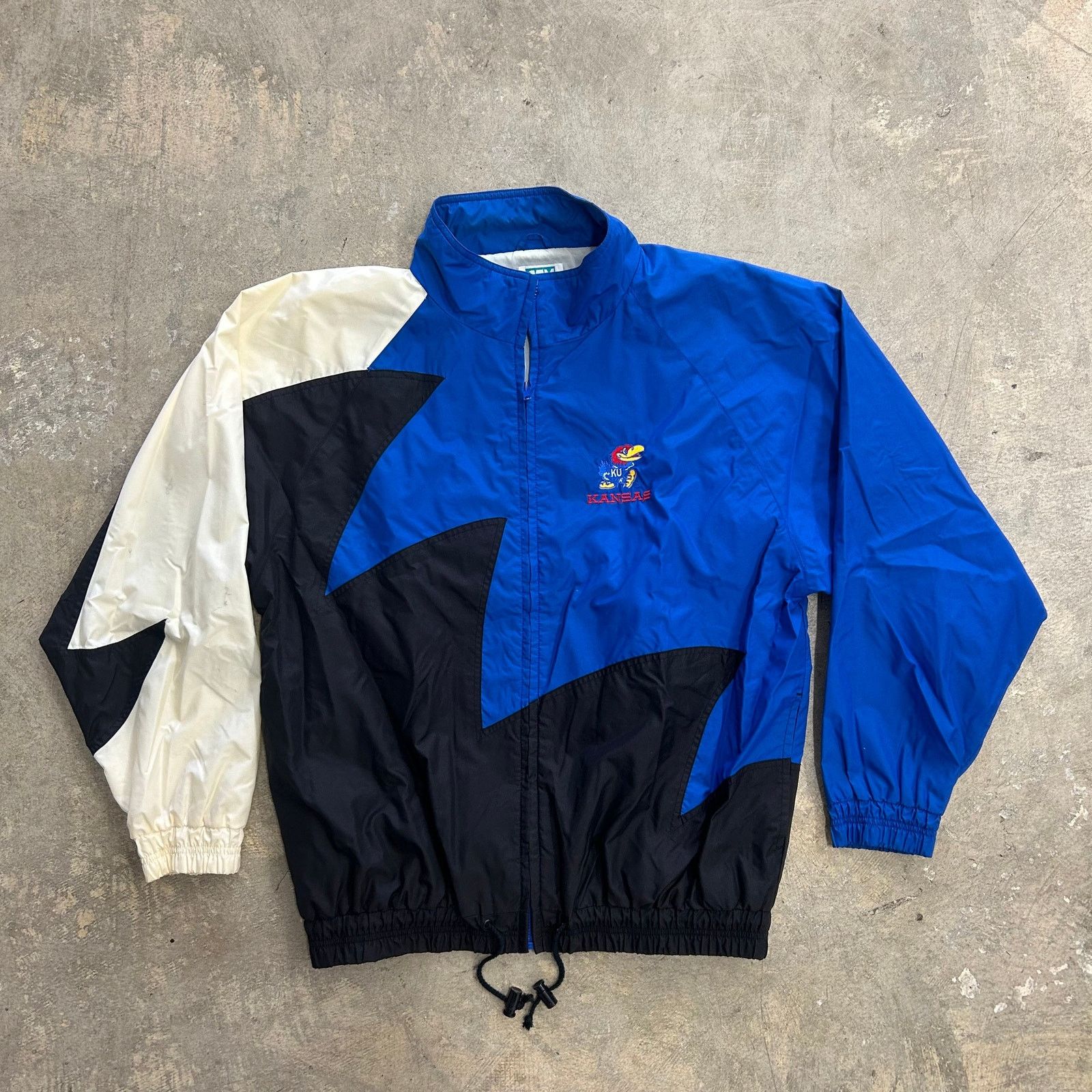 Other Kansas Windbreaker Jacket Sz L Size US L / EU 52-54 / 3 - 1 Thumbnail
