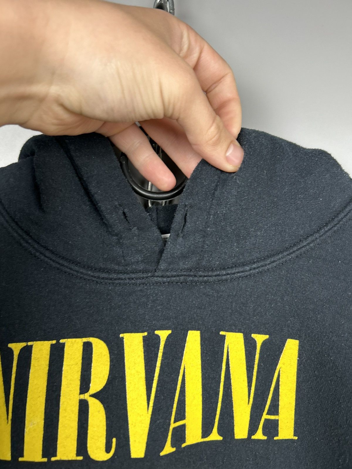 Band Tees × Nirvana × Vintage Vintage Nirvana 1992 Hoodie Size US M / EU 48-50 / 2 - 3 Thumbnail