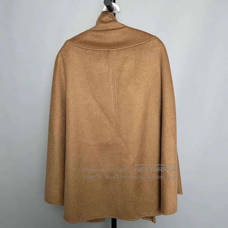 Max Mara Max Mara one-size-fits-all Cape Brown Size S / US 4 / IT 40 - 2 Thumbnail