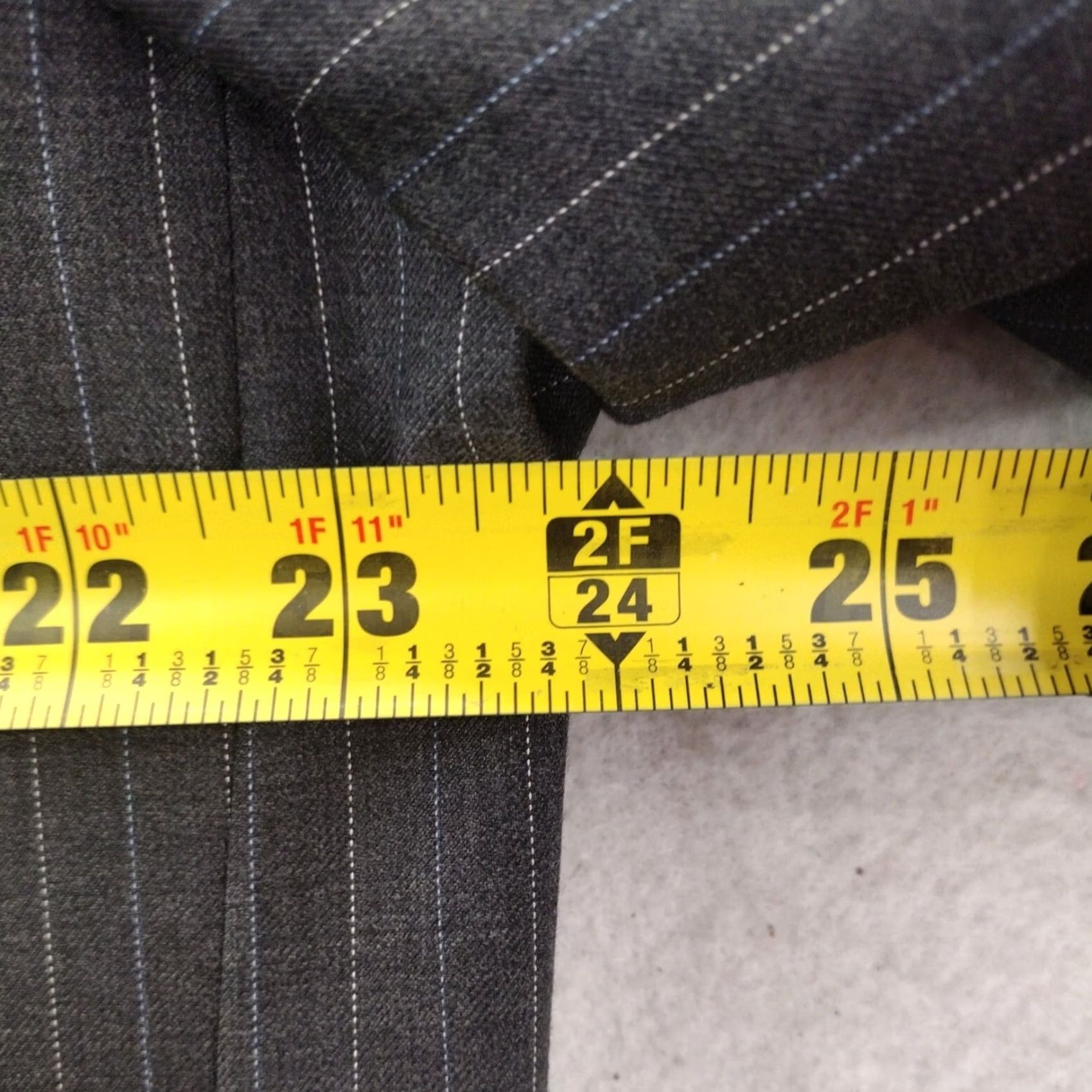 Ralph Lauren Lauren Ralph Lauren Green Label Blazer Mens 48R Gray Wool Blend Sport Coat Size 48R - 6 Thumbnail