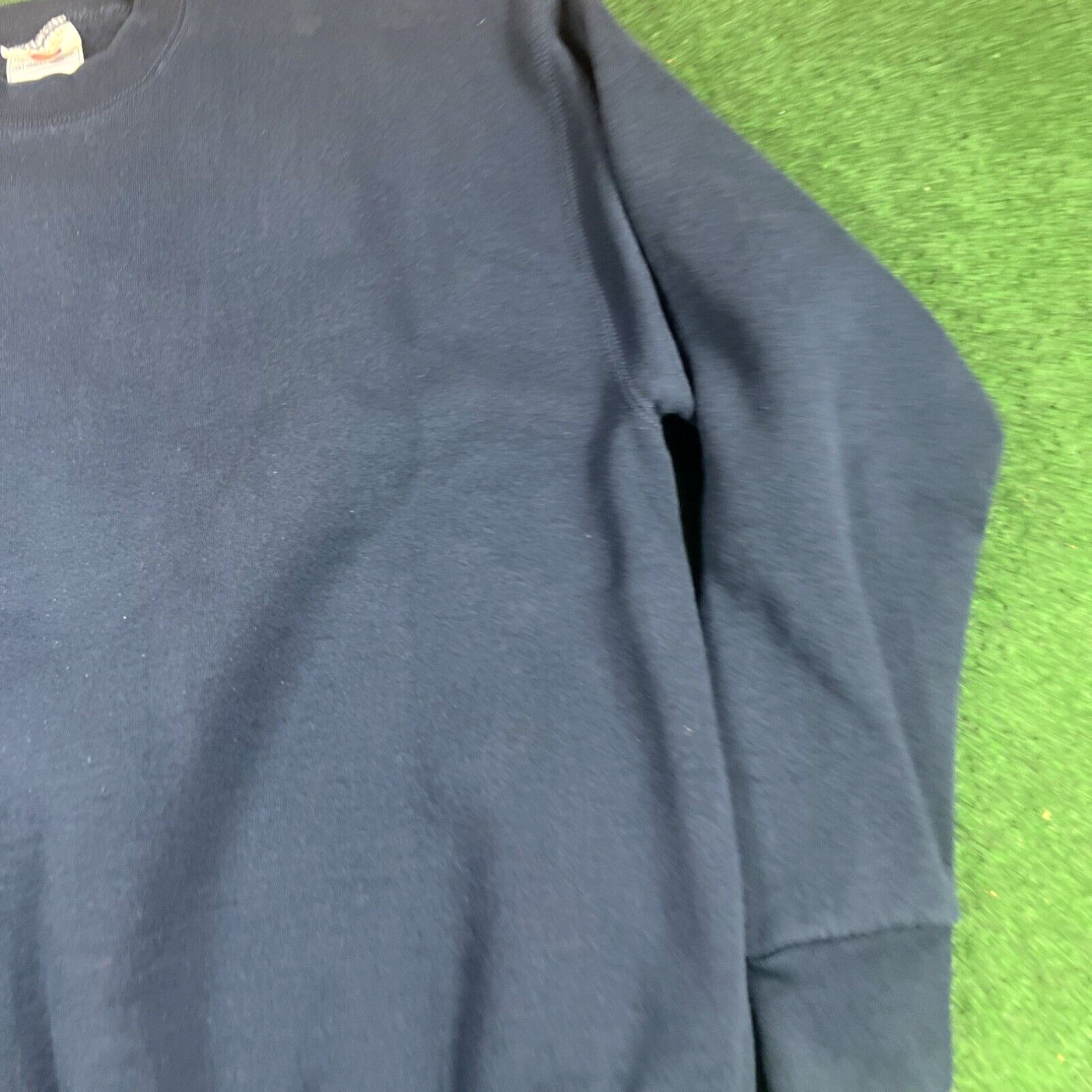 Vintage Vtg Sweatshirt Mens XL Blank Blue Crewneck Members Mark Size US XL / EU 56 / 4 - 3 Thumbnail