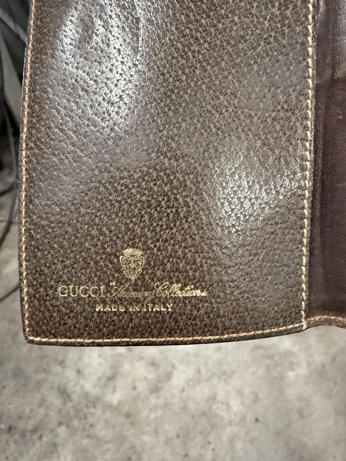 Vintage AUTHENTIC VINTAGE GUCCI LONG WALLET Size ONE SIZE - 11 Thumbnail