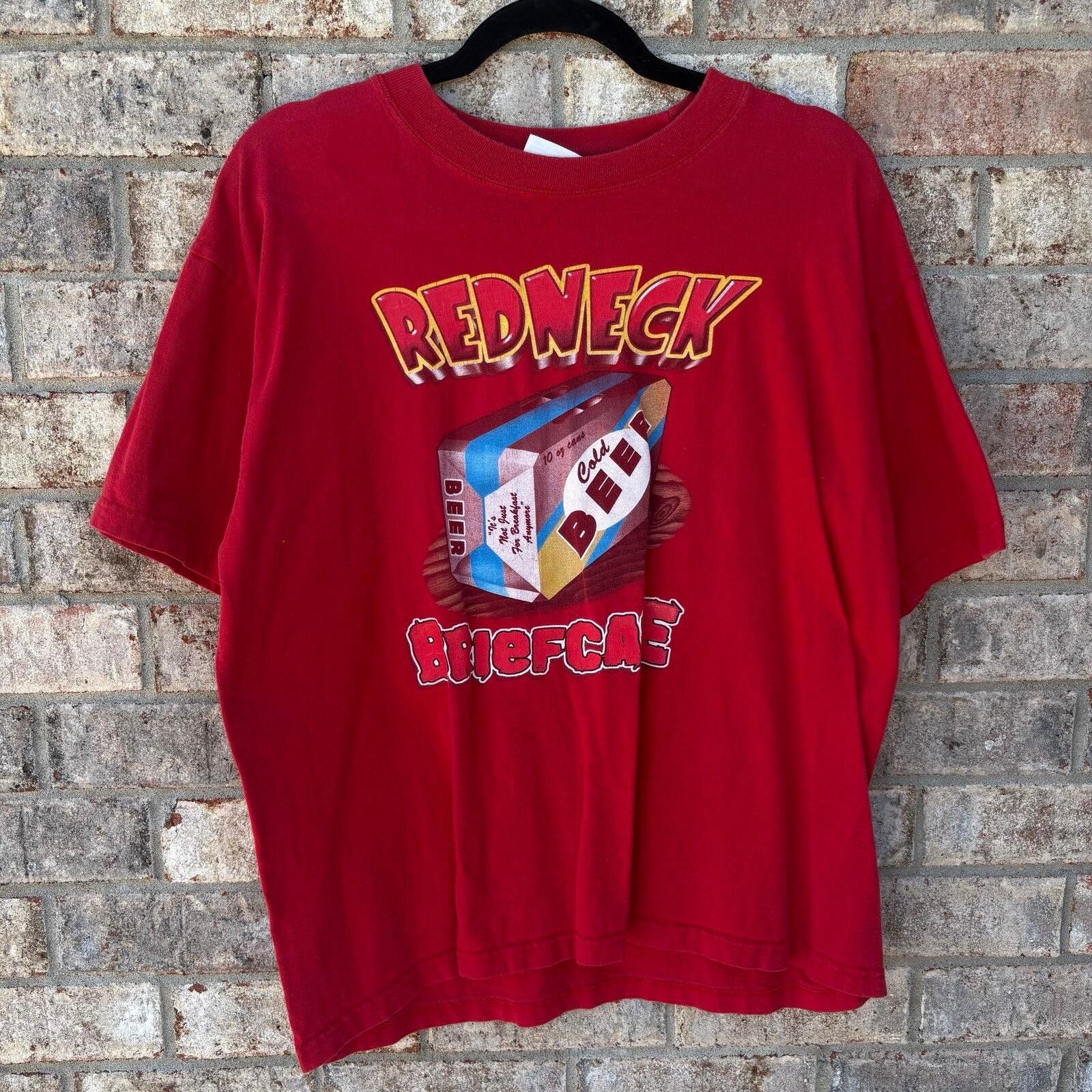 Other Vintage 90s comedic redneck beer tee Size US L / EU 52-54 / 3 - 1 Thumbnail