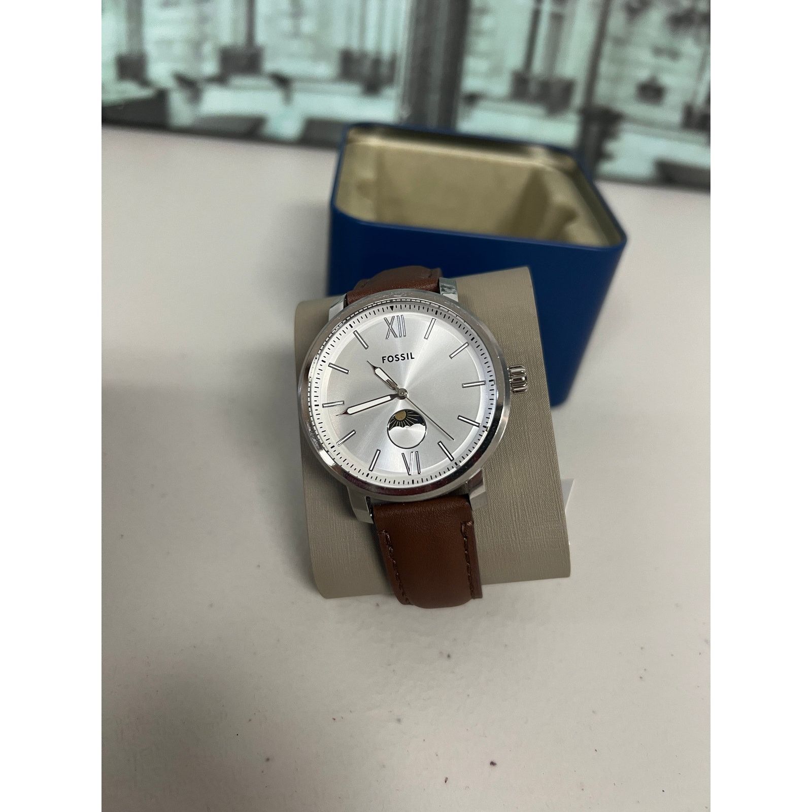 Fossil Fossil BQ2908 Rhett Multifunction Brown Leather Watch Size ONE SIZE - 3 Thumbnail
