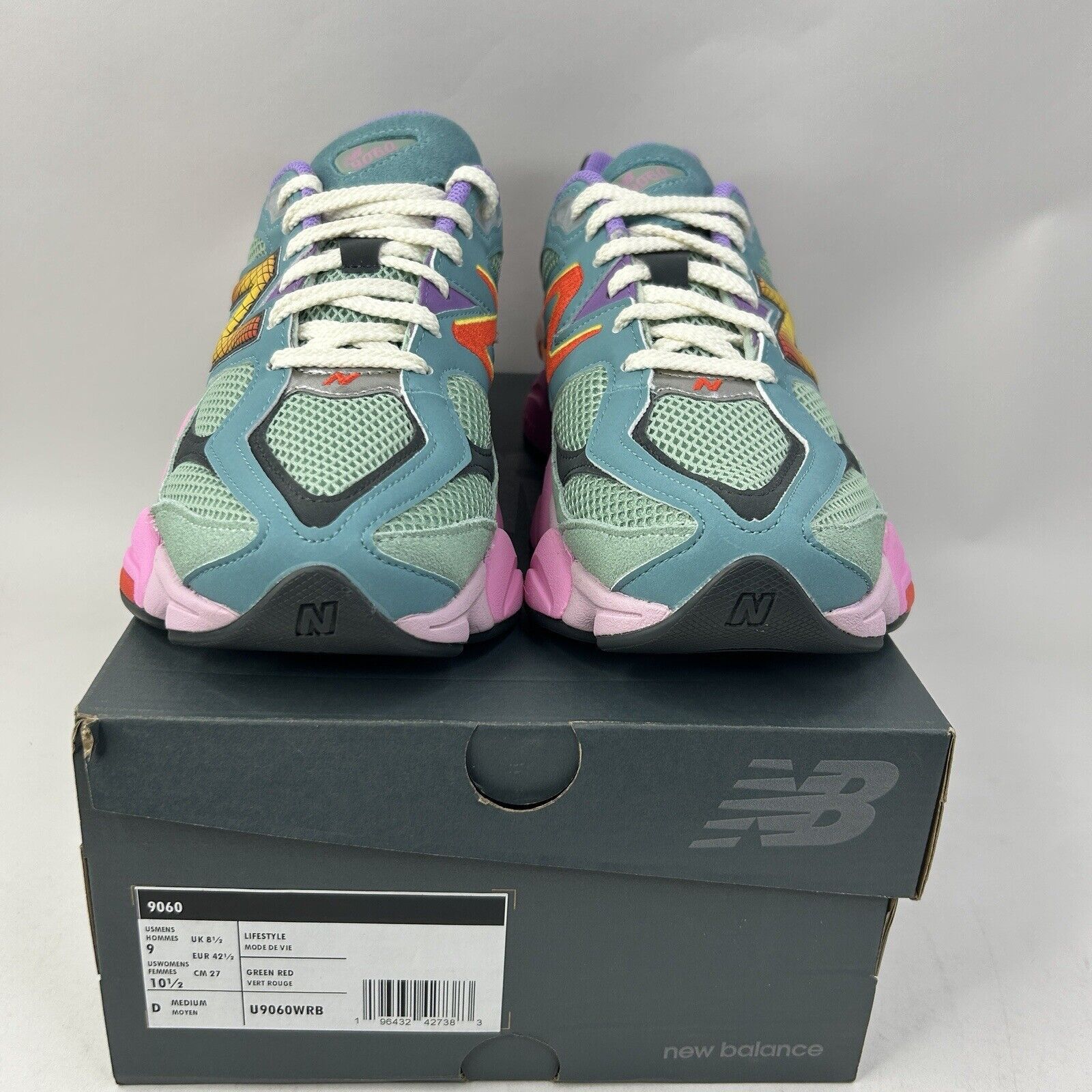 New Balance New Balance 9060 “Warped Multi-Color” 2024 Size US 9 / EU 42 - 2 Thumbnail