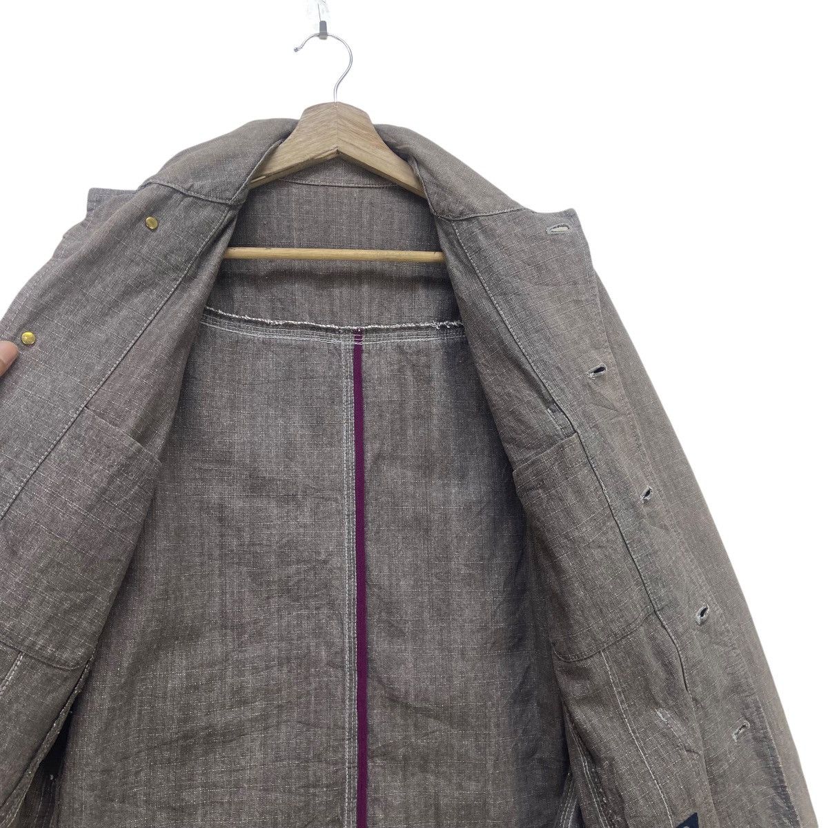 Japanese Brand × Takeo Kikuchi Vintage Takeo Kikuchi Workwear Worker Jacket Size US S / EU 44-46 / 1 - 15 Thumbnail