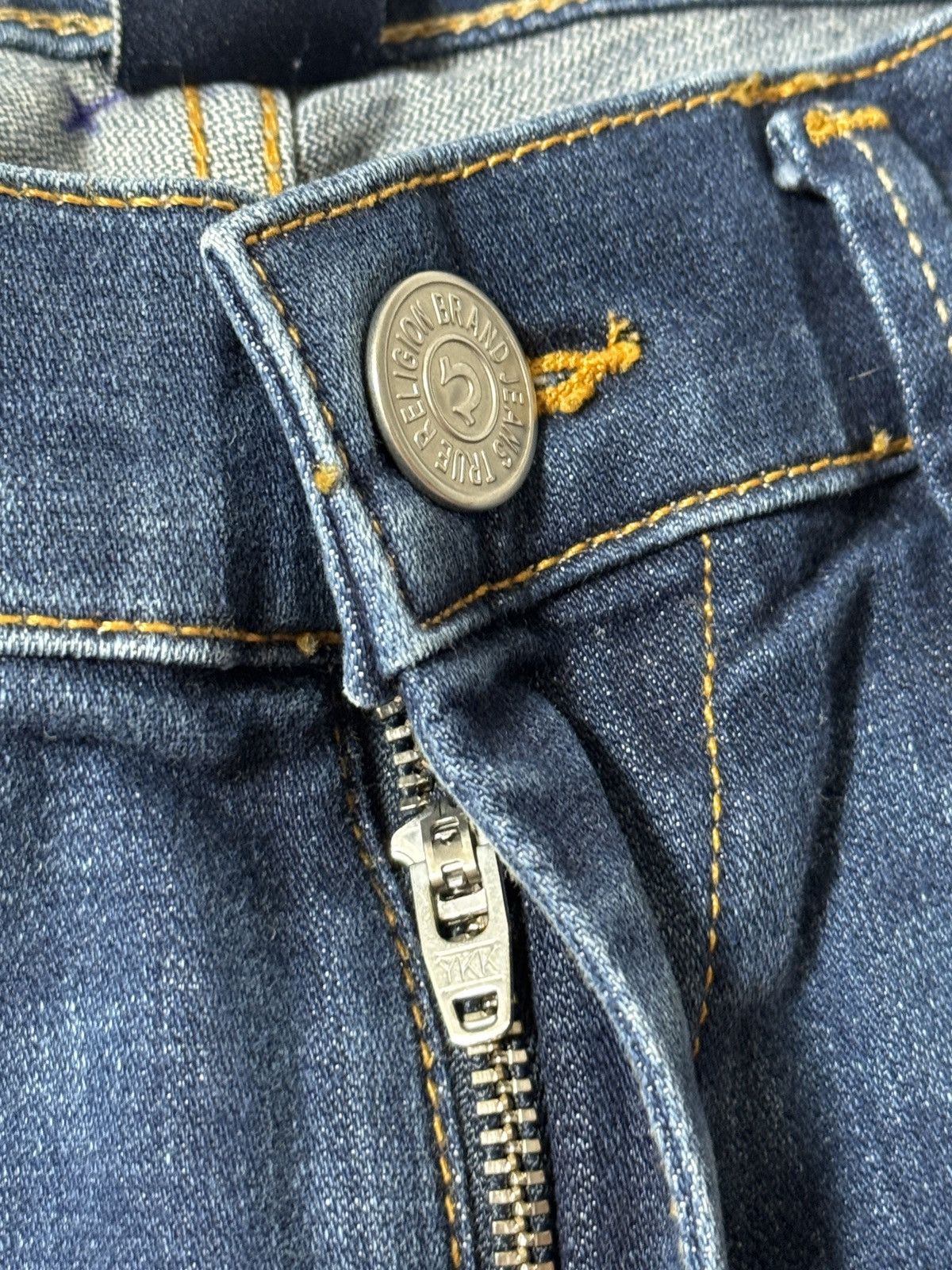 True Religion VINTAGE TRUE RELIGION 2000s SKINNY JEANS Size 27" / US 4 / IT 40 - 9 Thumbnail