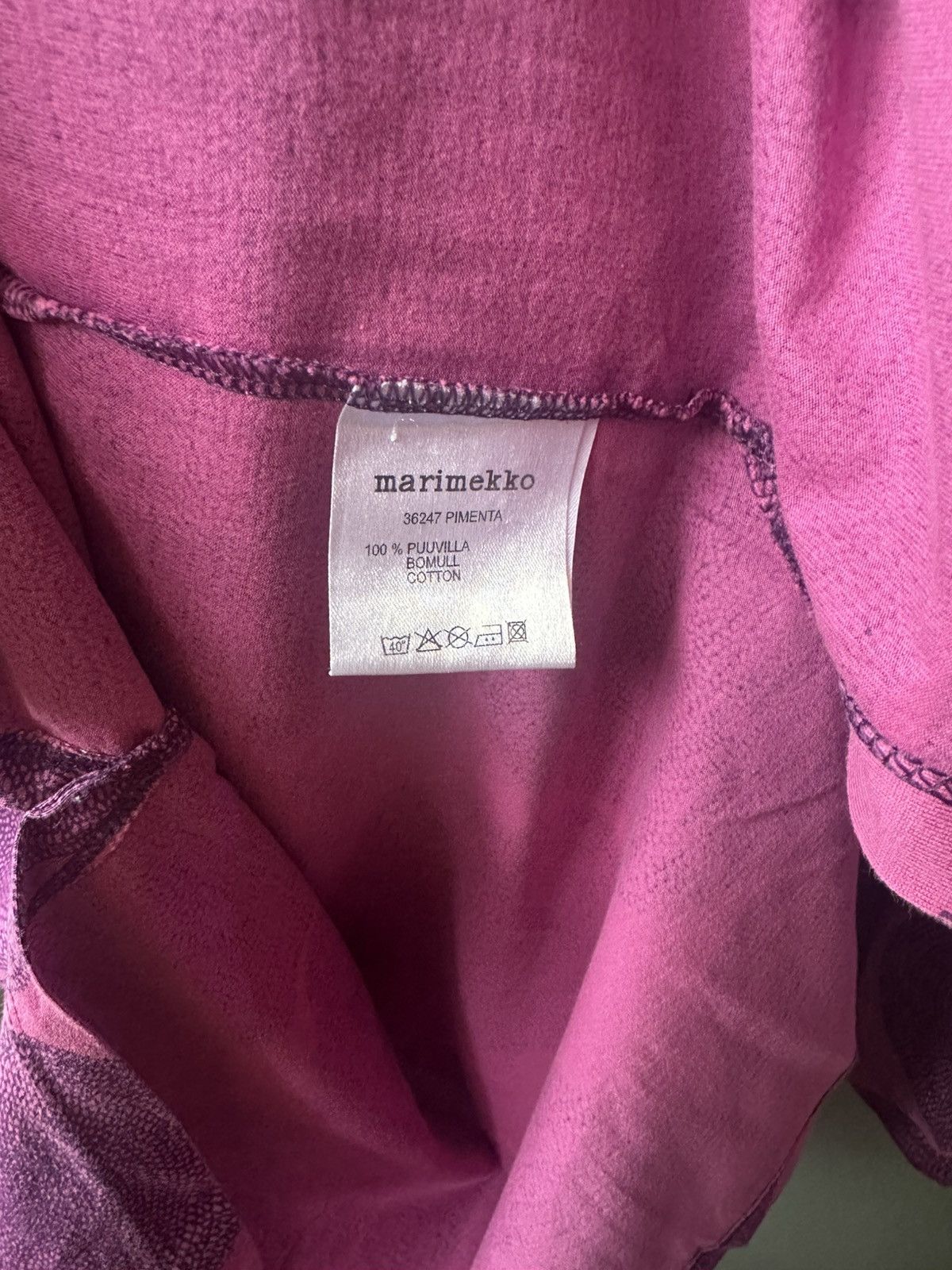 Marimekko Marimekko Pimenta Pink A-Line Geometric Dress Size S Size S / US 4 / IT 40 - 5 Thumbnail