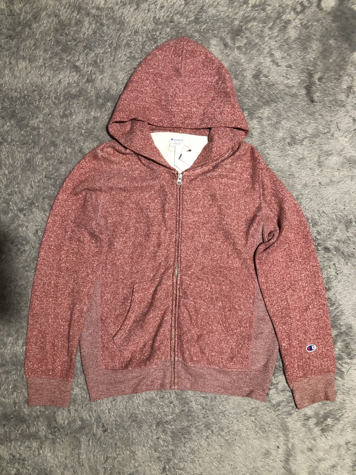 Champion × Vintage Y2k vintage CHAMPION REVERSE WEAVE ZIP HOODIE Size US M / EU 48-50 / 2 - 1 Thumbnail