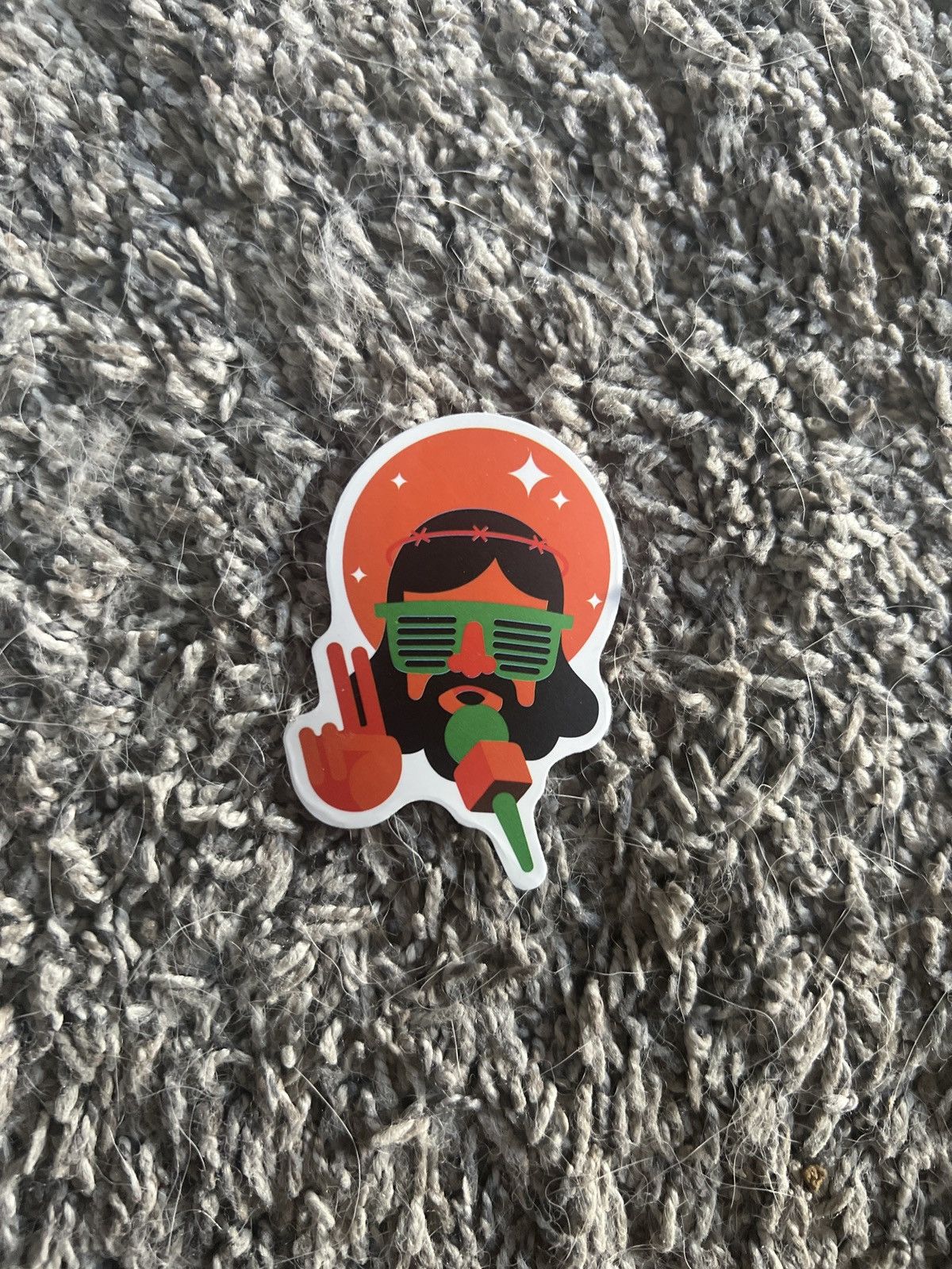 Hypebeast Reggae Ojisan Sticker Size ONE SIZE - 1 Thumbnail
