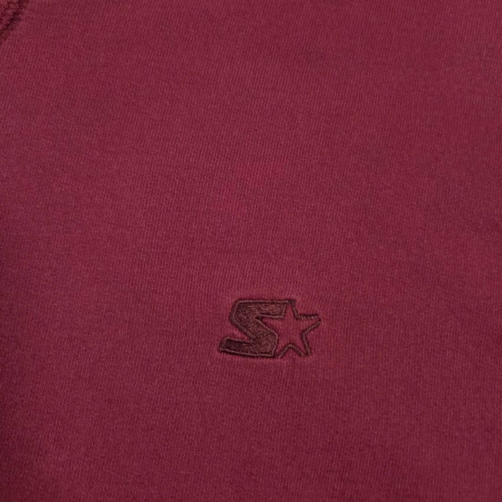 Starter Starter Sweatshirt Mens 3XL Red Heavyweight Crewneck Pullover Fleece Embroidered Size US XXL / EU 58 / 5 - 3 Thumbnail