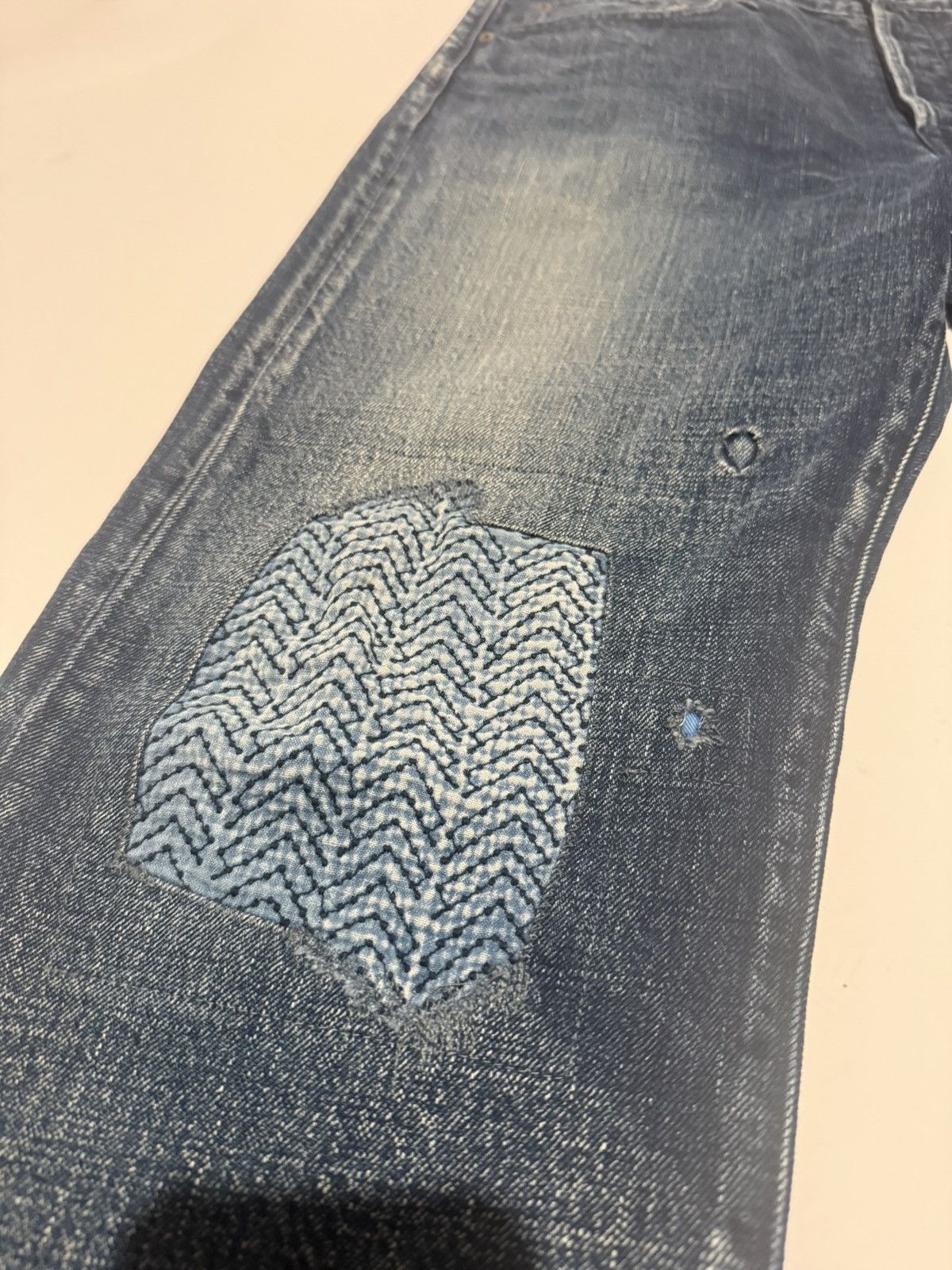 Kapital Kapital Knee Damaged Denim Size US 36 / EU 52 - 2 Thumbnail